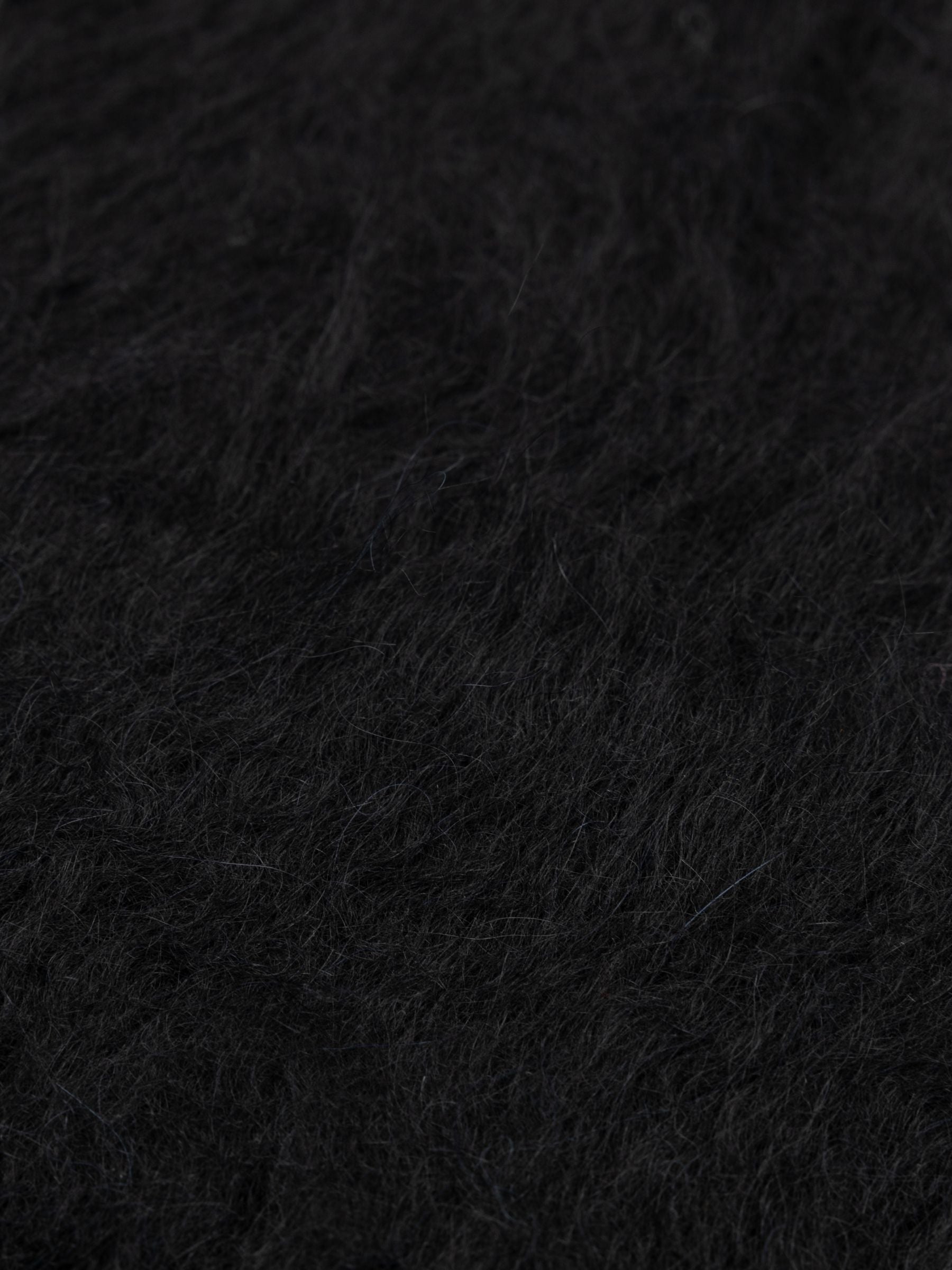 Toteme Alpaca Knit Beanie Black