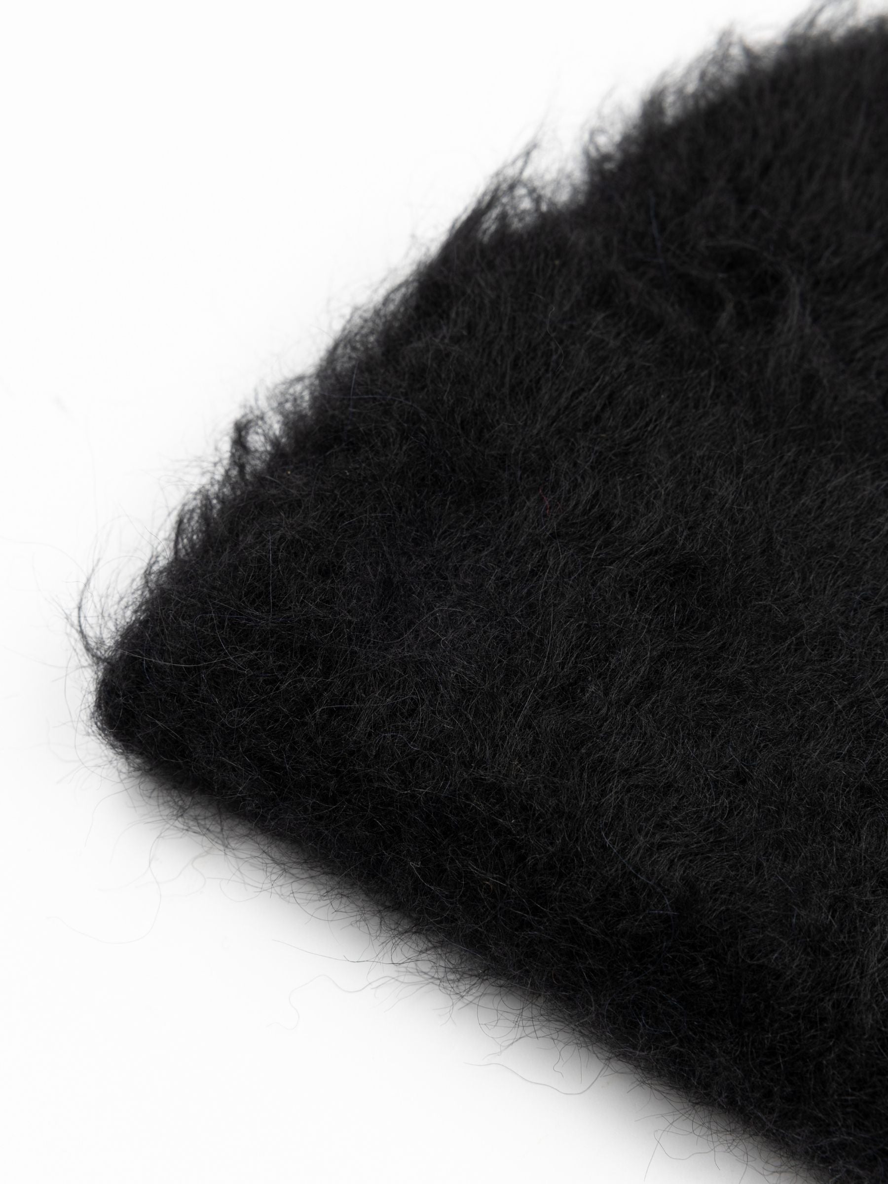 Toteme Alpaca Knit Beanie Black