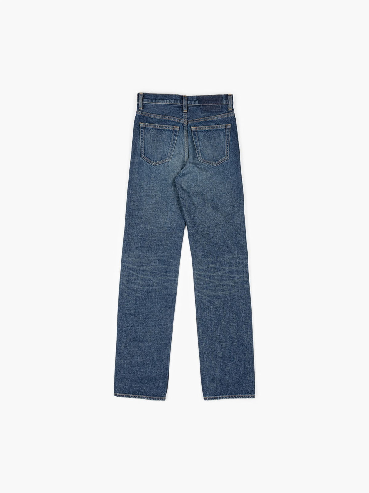 Toteme Classic Slim Denim Pants Full Length Faded Blue