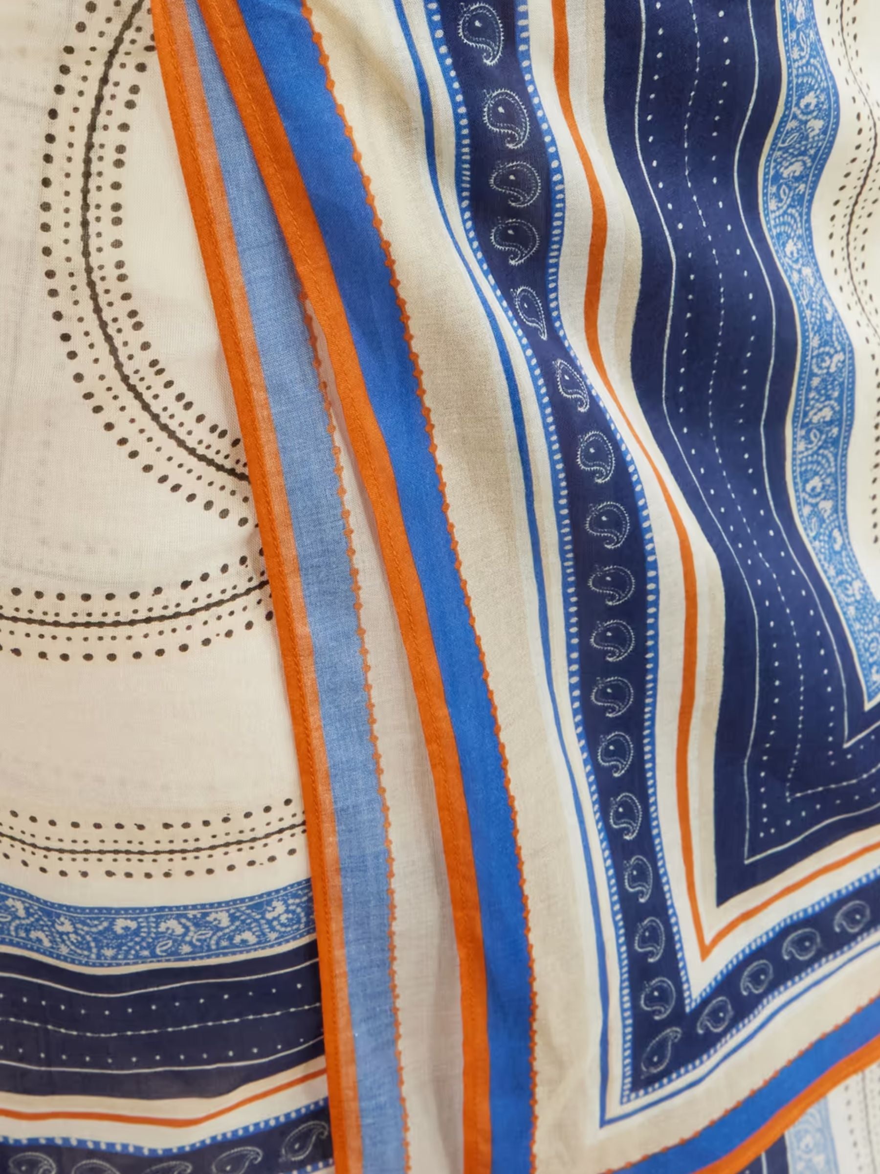Toteme Collector Sarong Ecru Navy