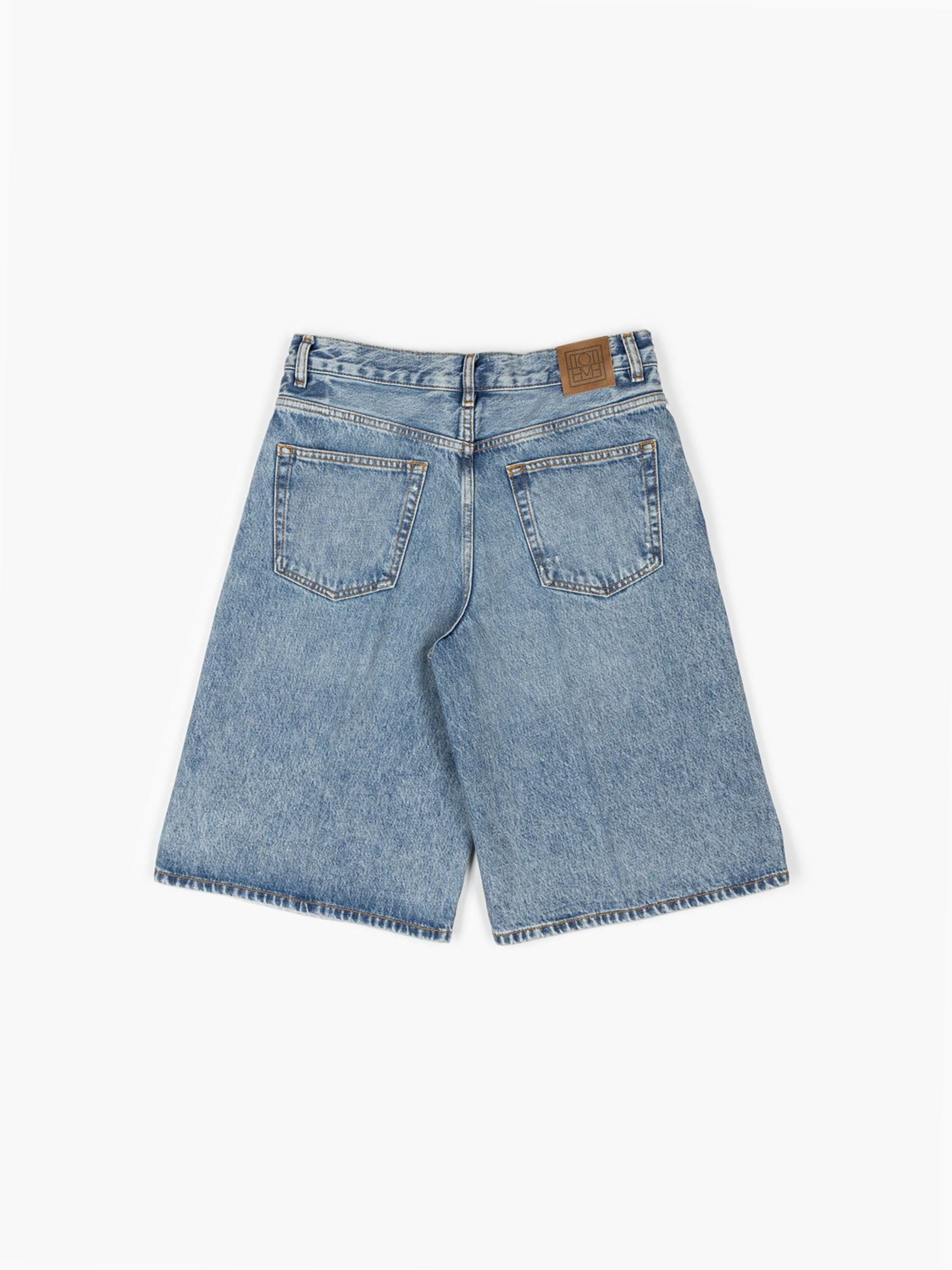 Toteme Denim Board Shorts True Vintage