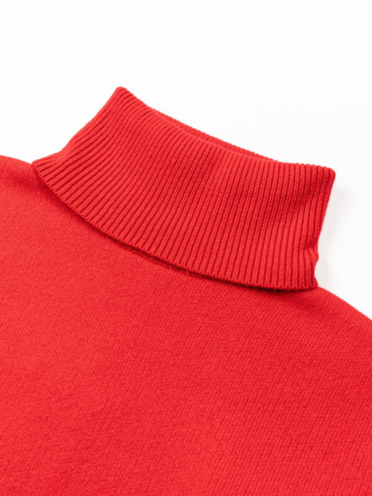 Toteme Double Knit Turtleneck Pullover Poppy