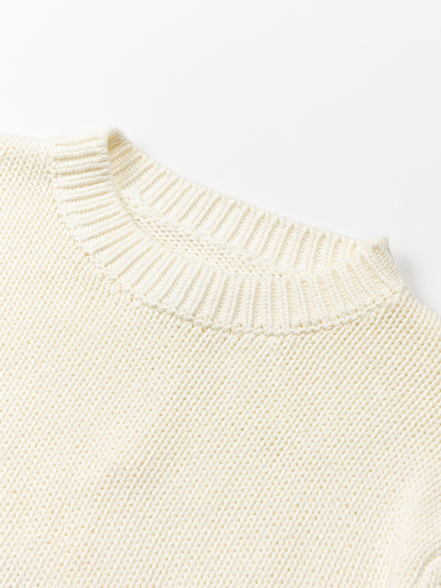 Toteme Oversized Crew Knit Macadamia