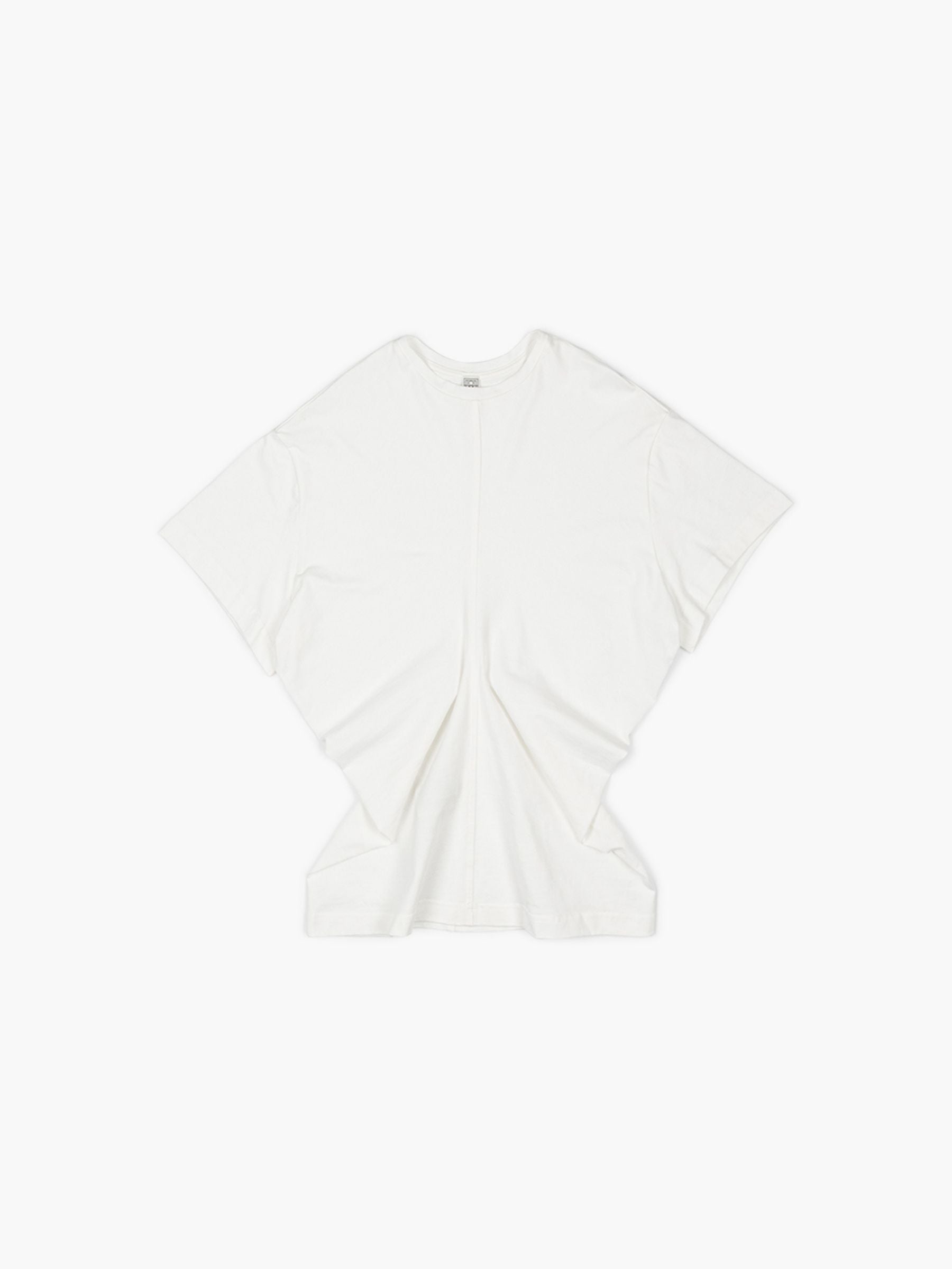 Toteme Slouch Waist Jersey Top White