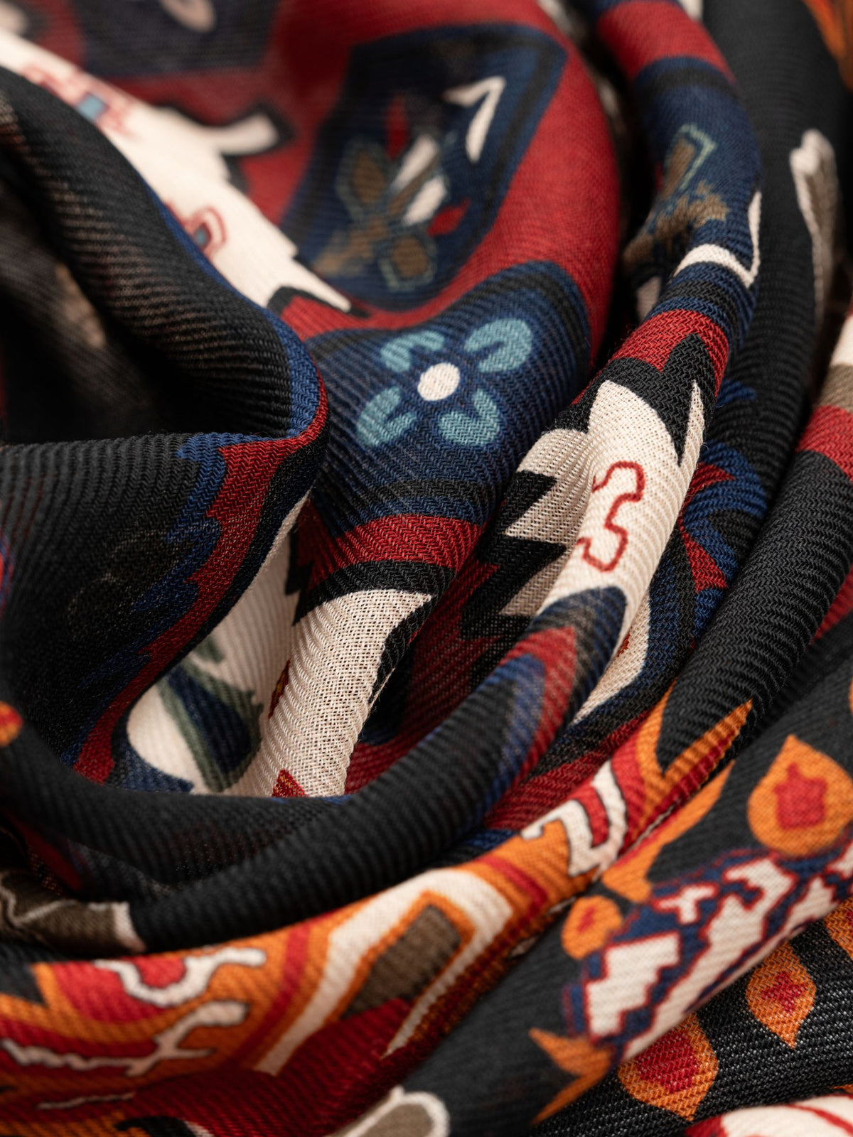 Toteme Winter Blanket Scarf Multi Colour