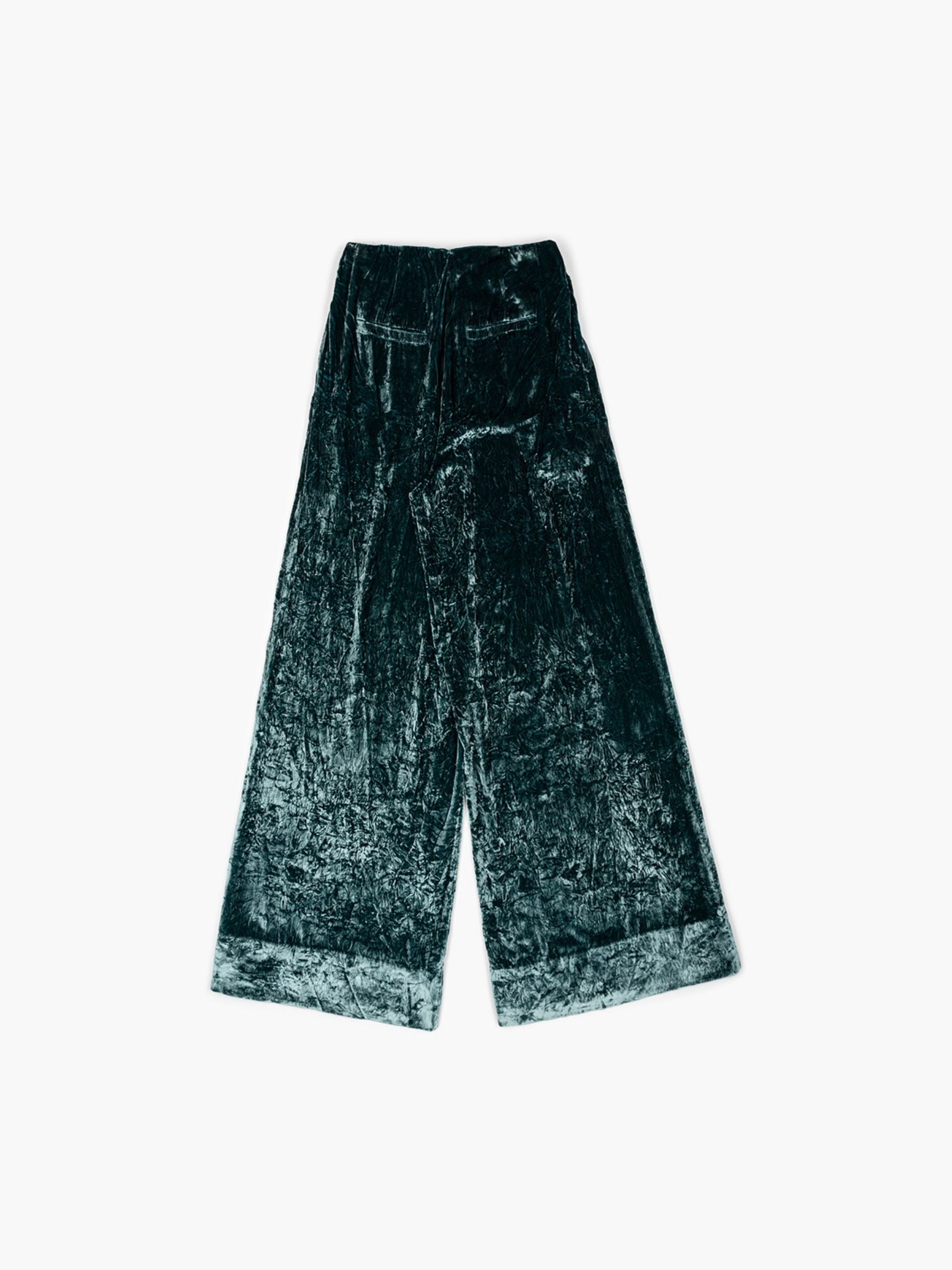 Ulla Johnson Elan Velvet Pant Jadeite