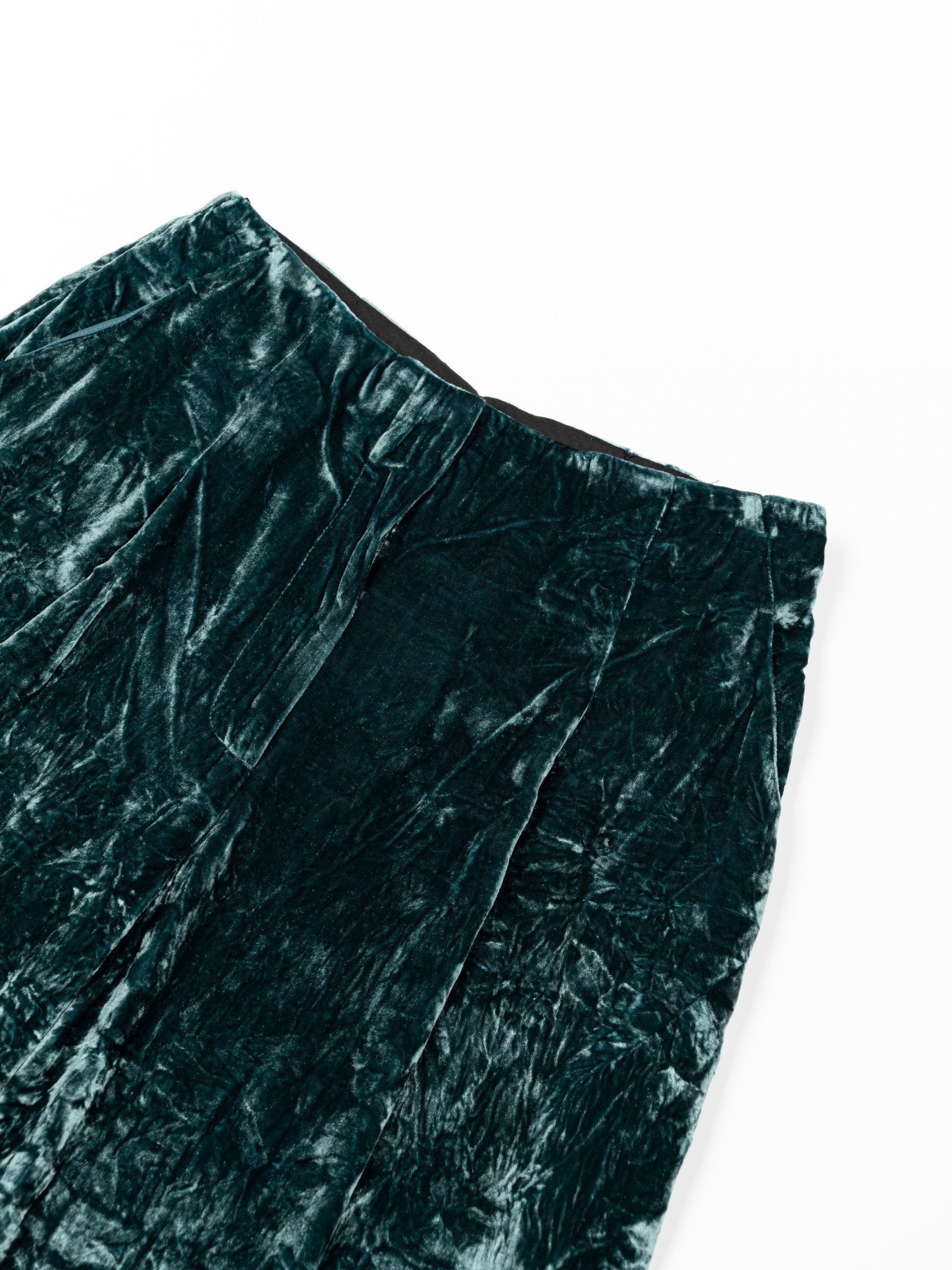Ulla Johnson Elan Velvet Pant Jadeite