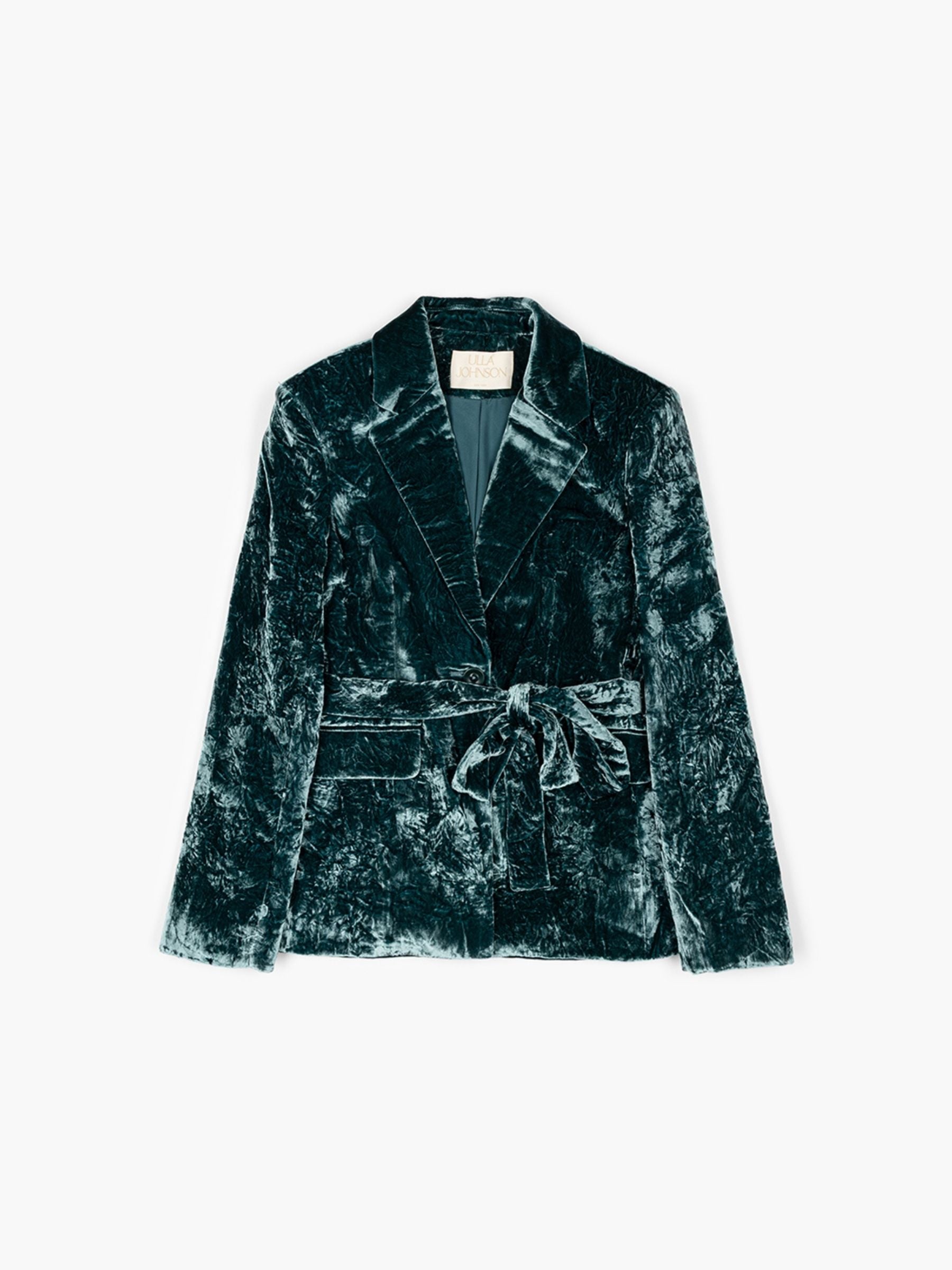 Ulla Johnson Ellery Velvet Jacket Jadeite