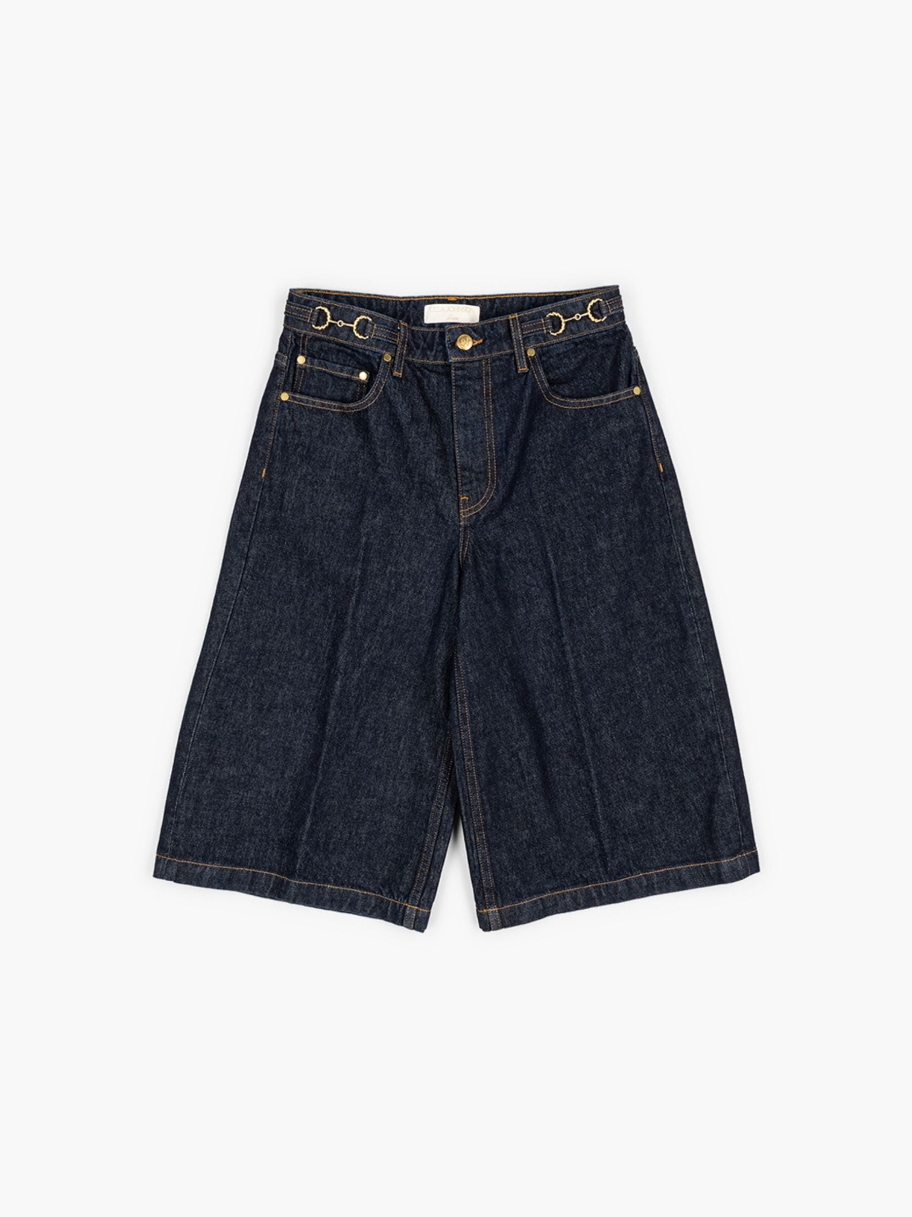 Ulla Johnson The Rowan Denim Short Tigris