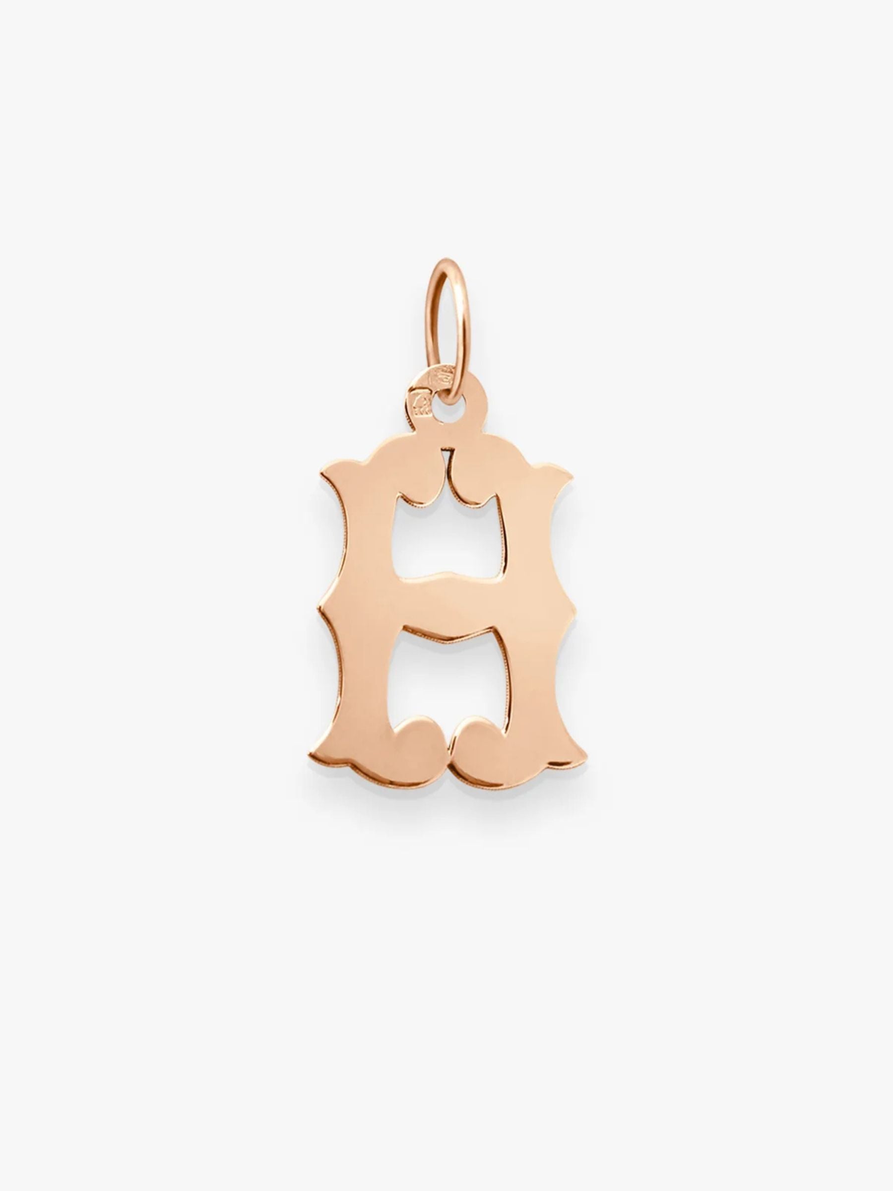 Vanrycke Lettrine Pendants PA1R0 rose gold