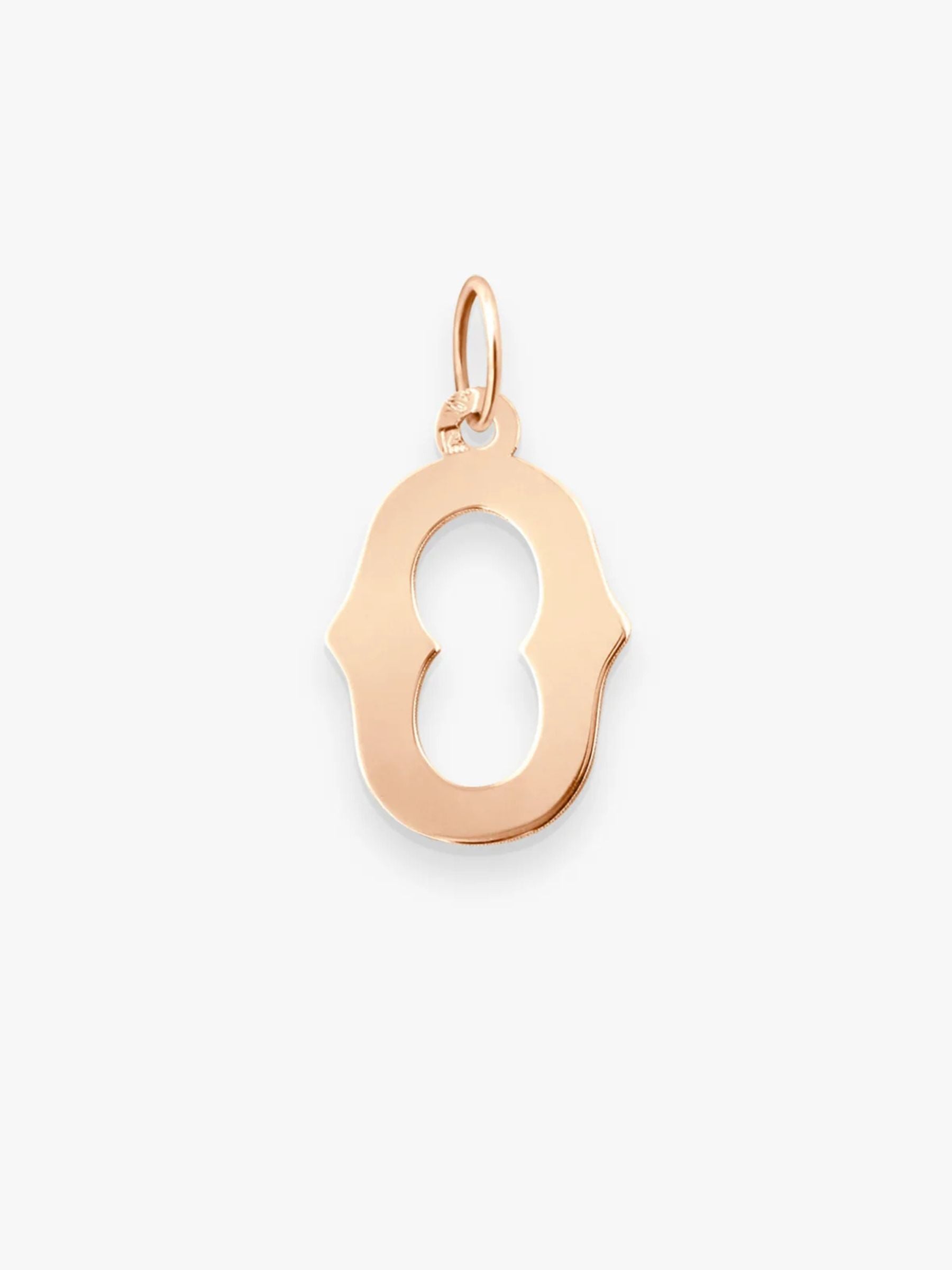Vanrycke Lettrine Pendants PA1R0 rose gold