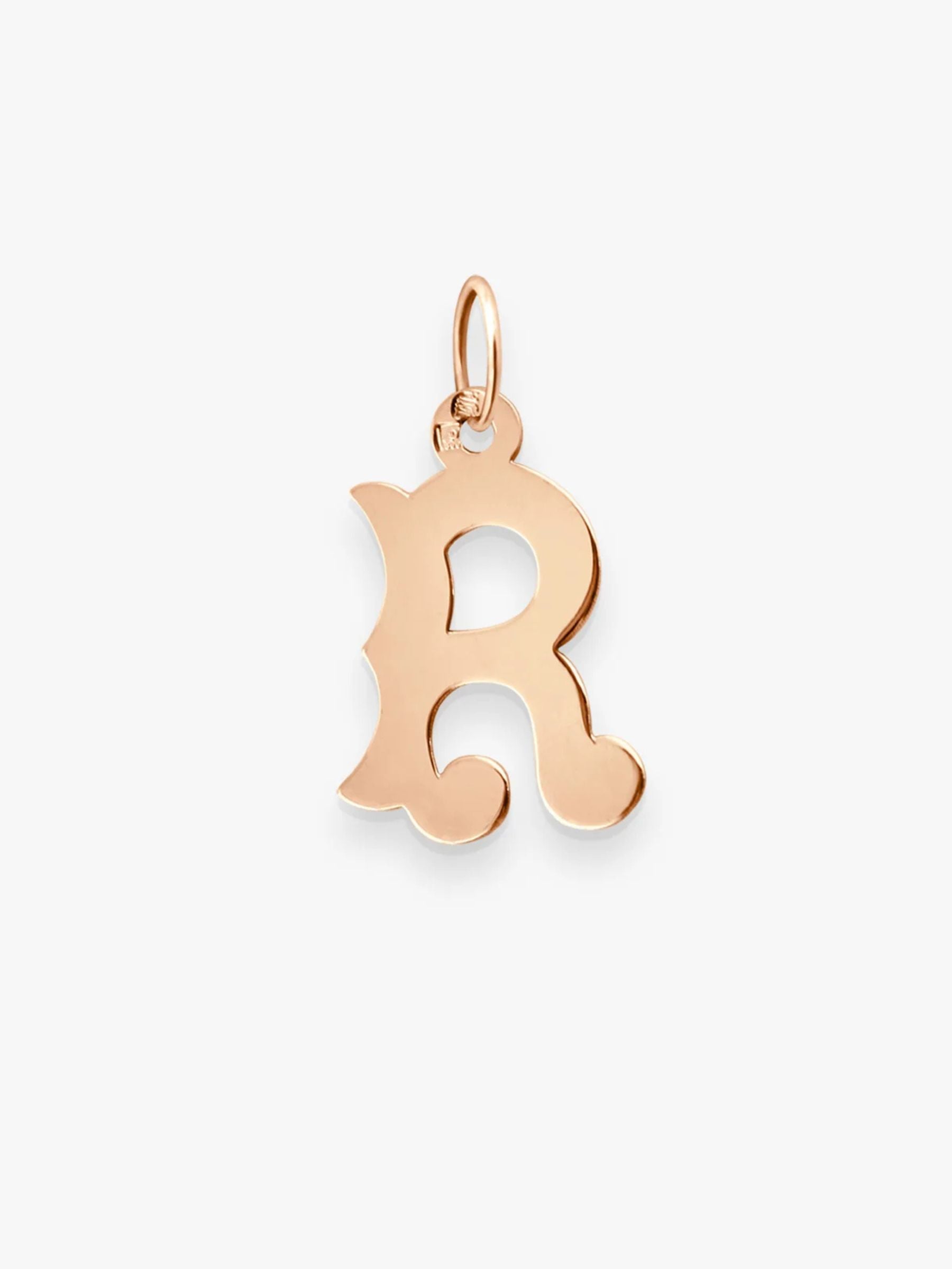 Vanrycke Lettrine Pendants PA1R0 rose gold