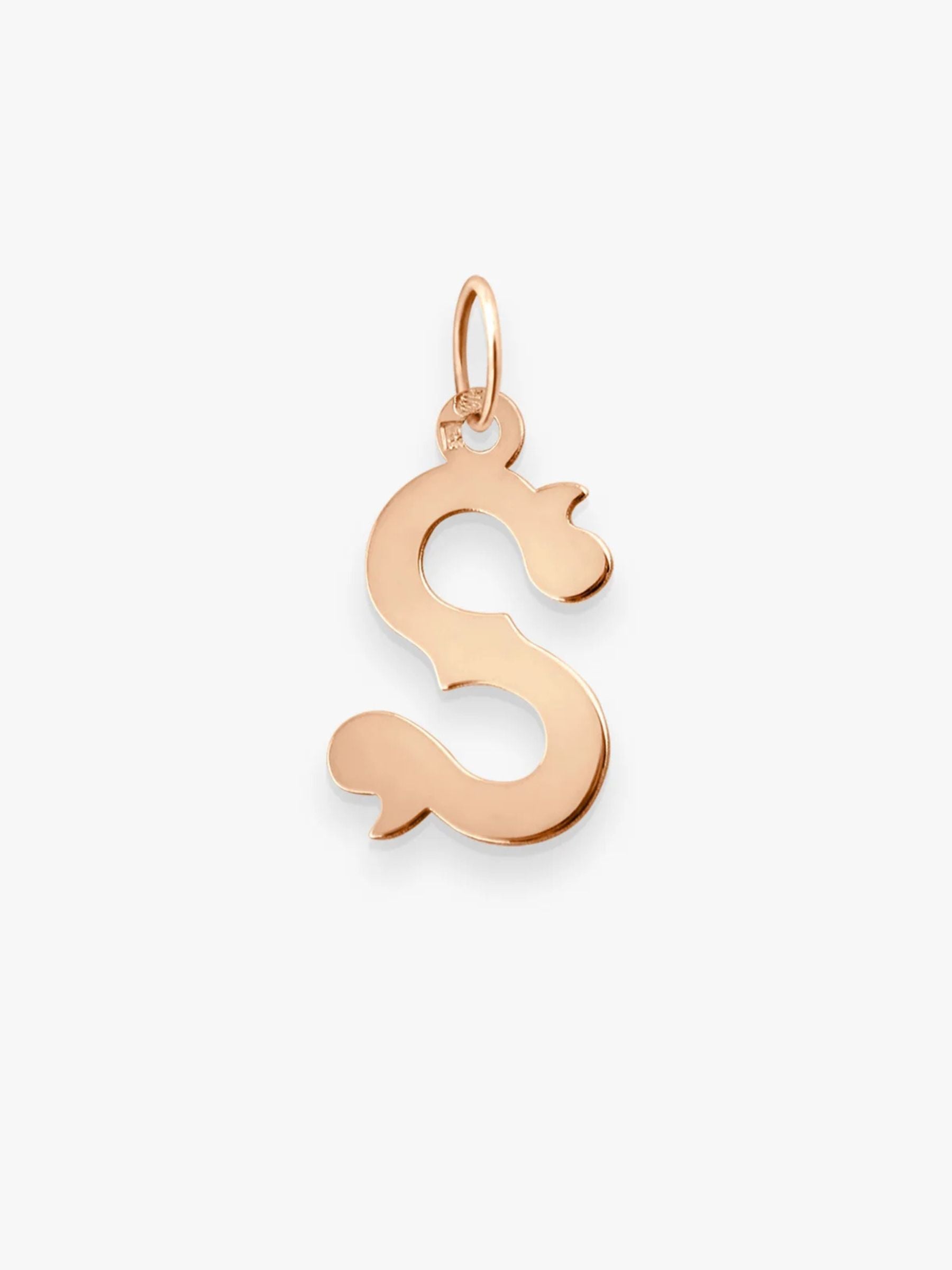 Vanrycke Lettrine Pendants PA1R0 rose gold