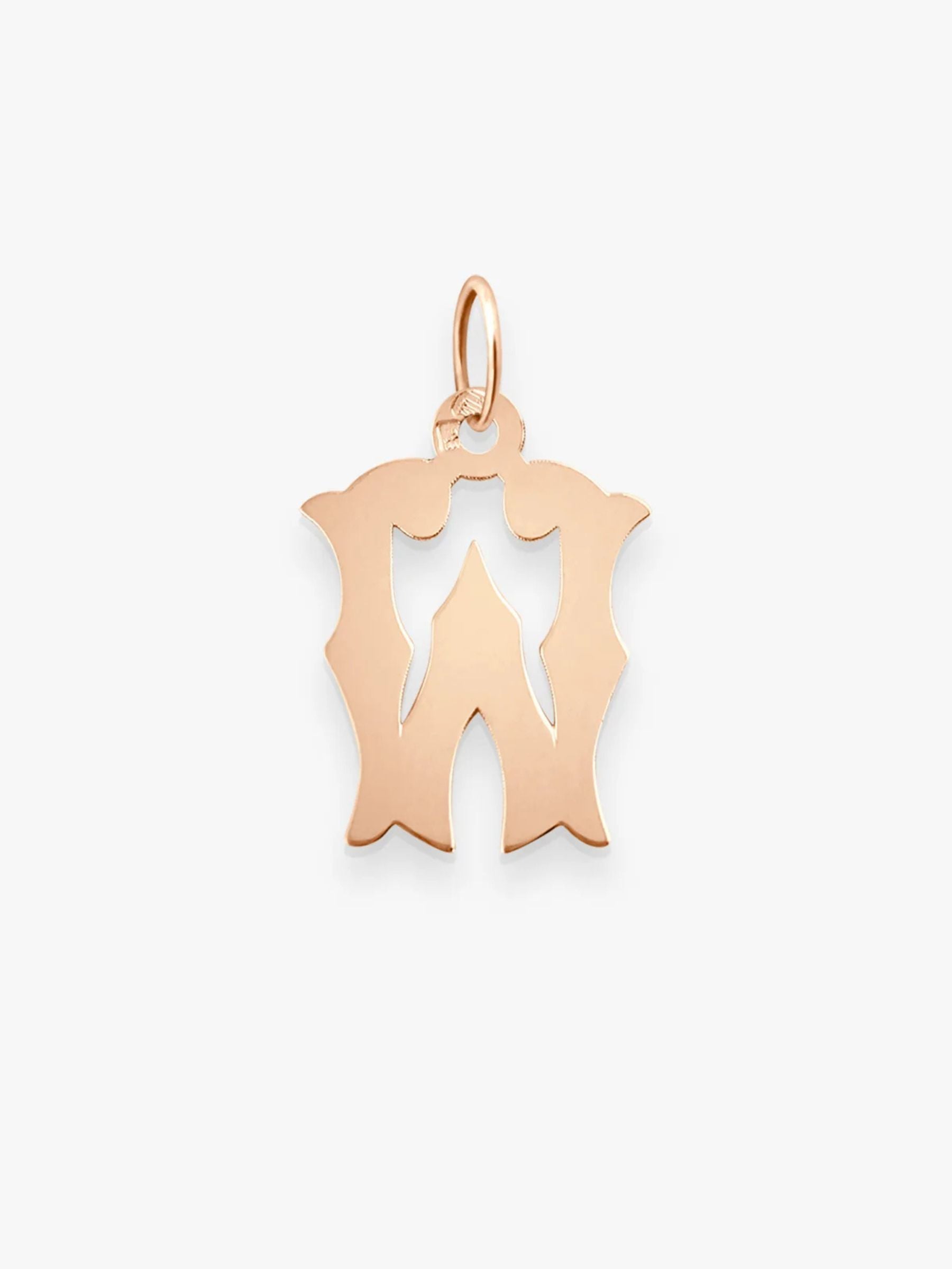 Vanrycke Lettrine Pendants PA1R0 rose gold