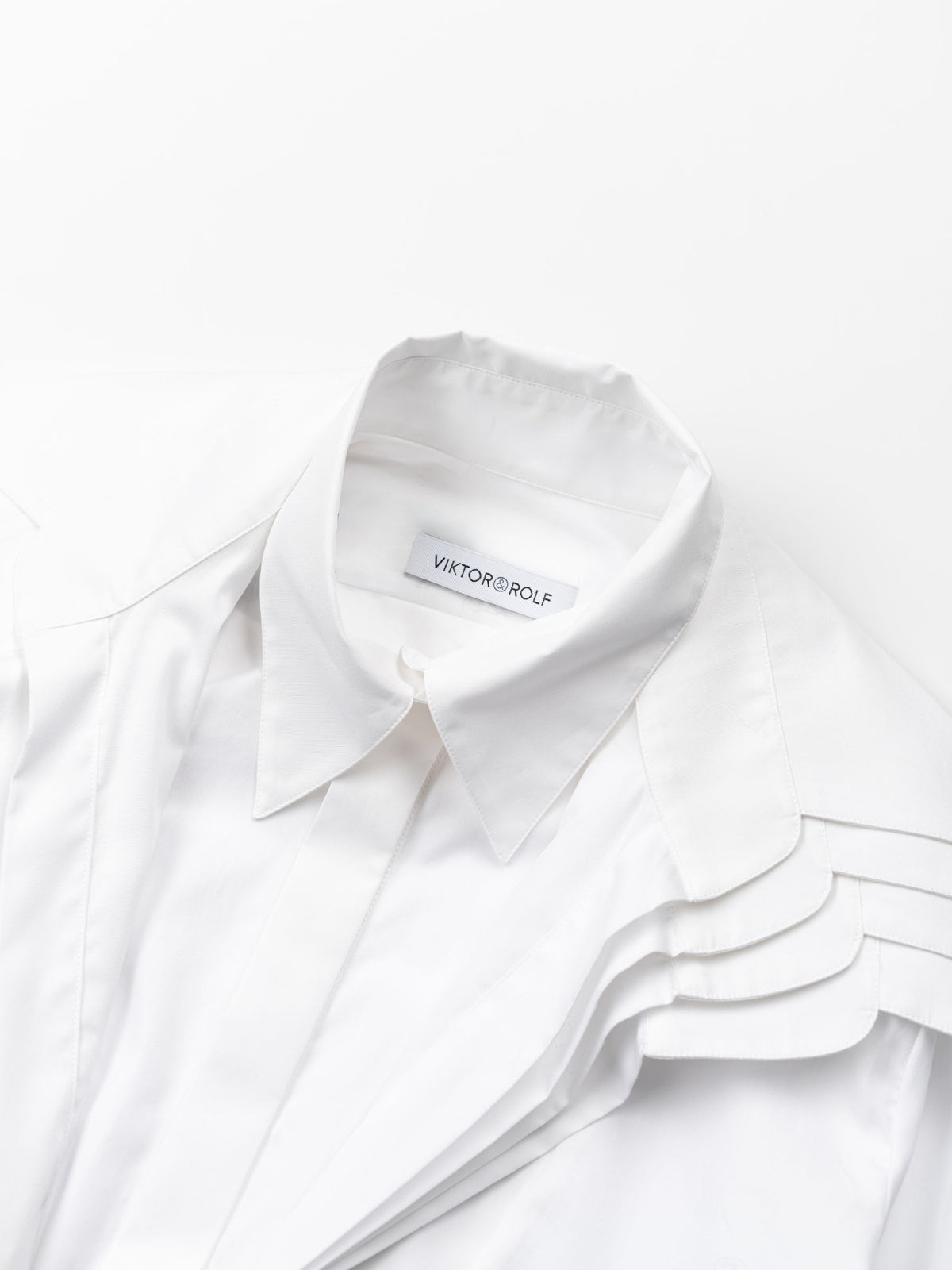 Victor & Rolf Multi Layer Shirt White