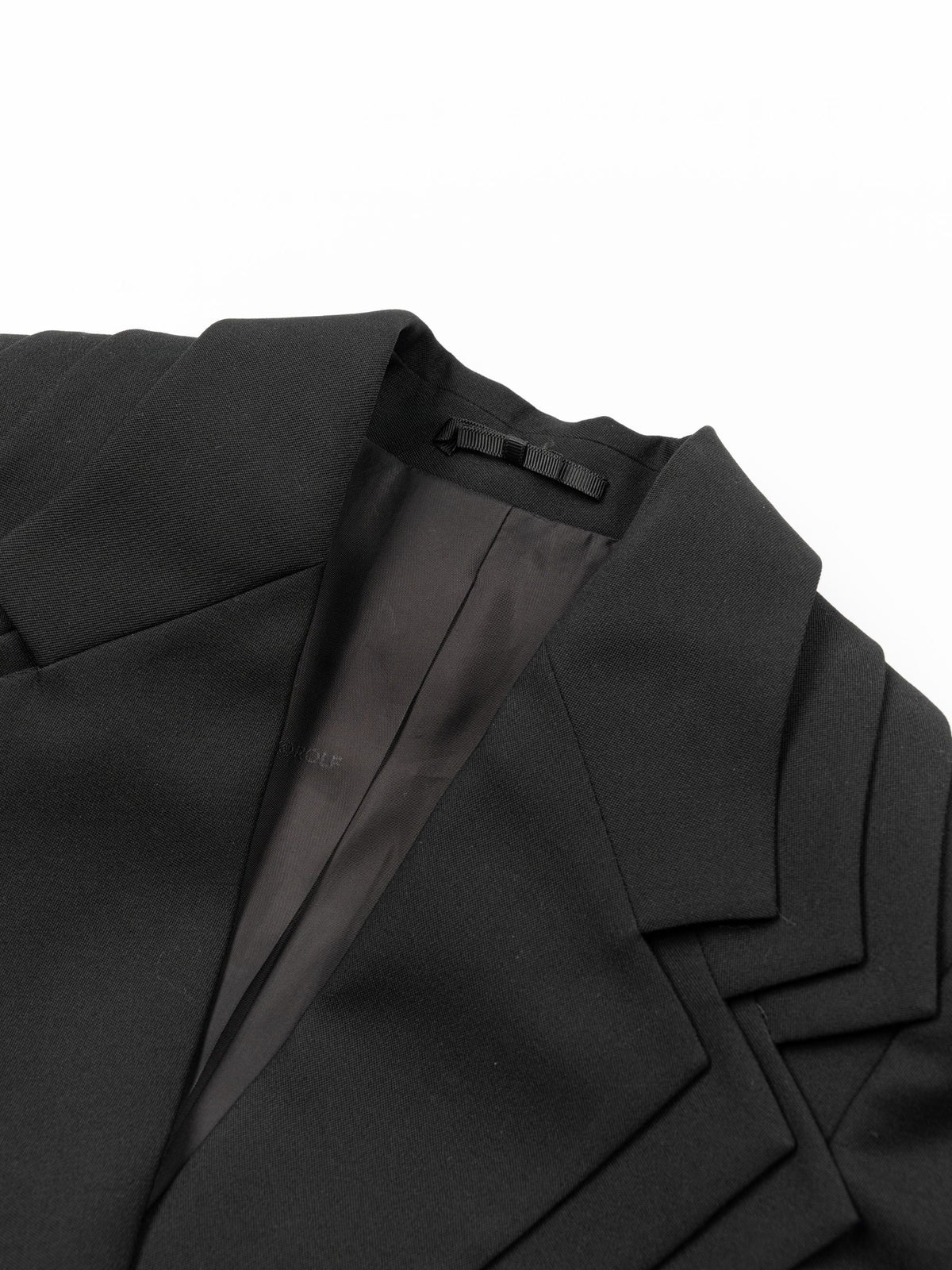 Victor & Rolf Triple Layer Blazer Jacket Black