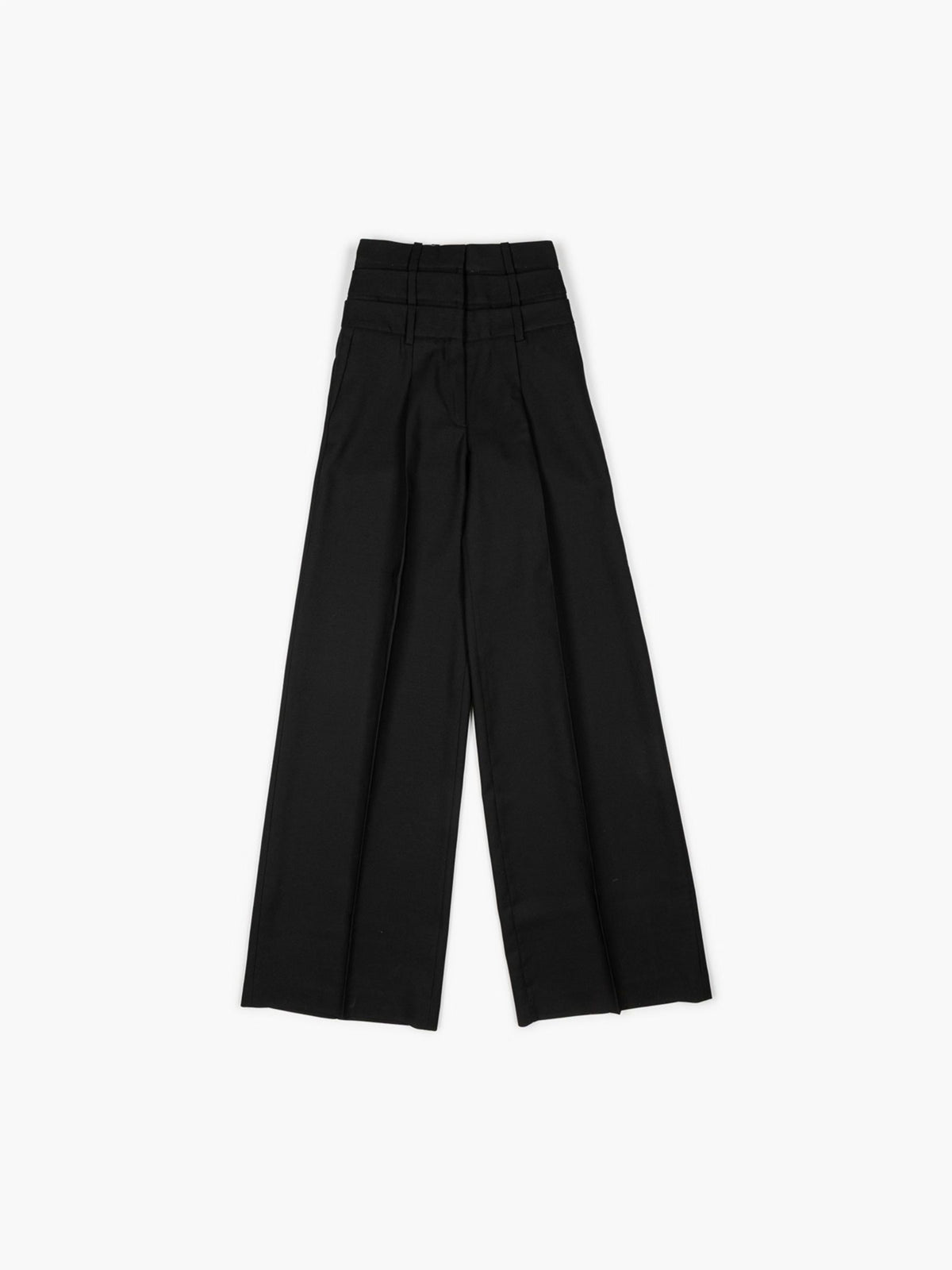Victor & Rolf Triple Layer Trousers Black