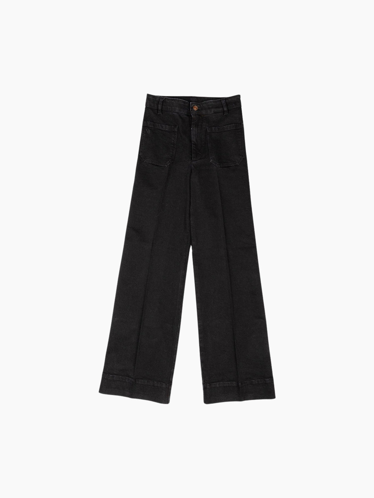 Victoria Beckham Alina Jean 32' Length Black