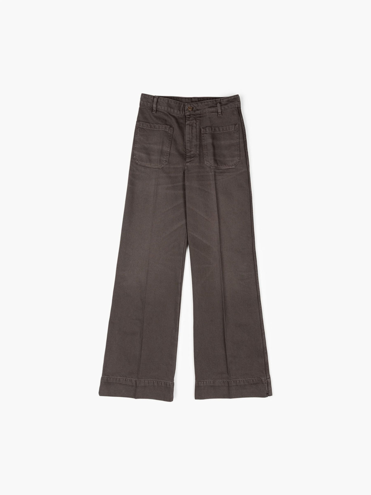 Victoria Beckham Alina Jean Pants Fossil Grey