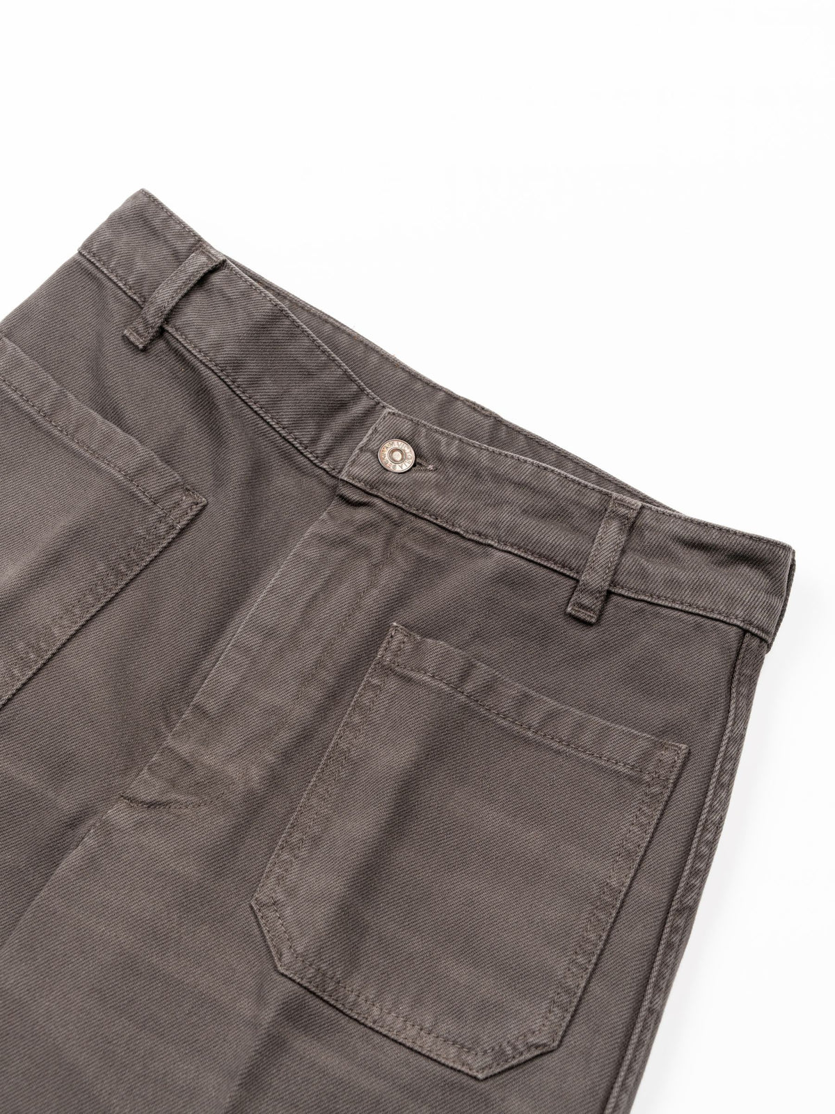 Victoria Beckham Alina Jean Pants Fossil Grey