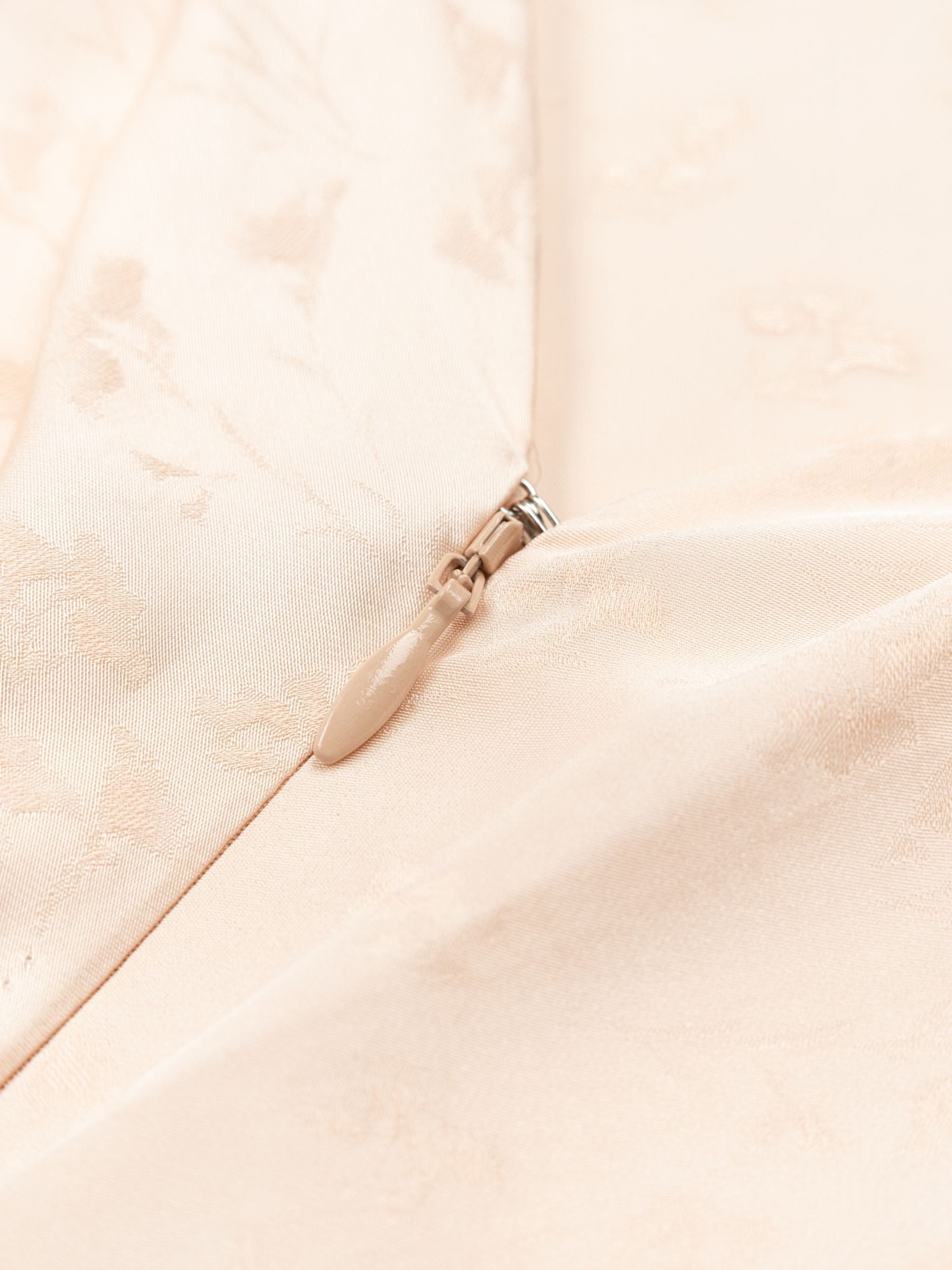 Victoria Beckham Asymmetric Drape Gown Blossom