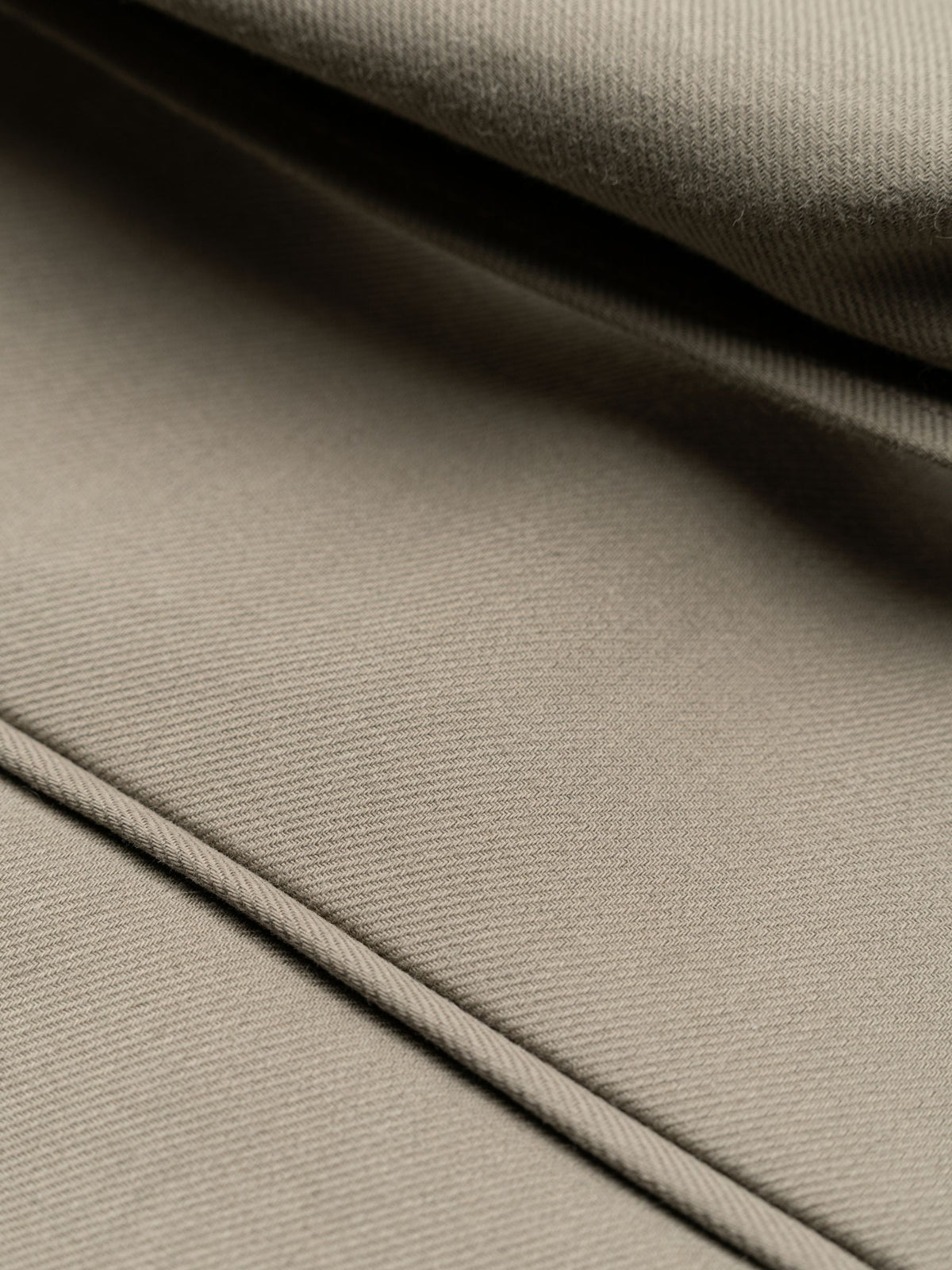 Victoria Beckham Car Coat Spruce Green Linen