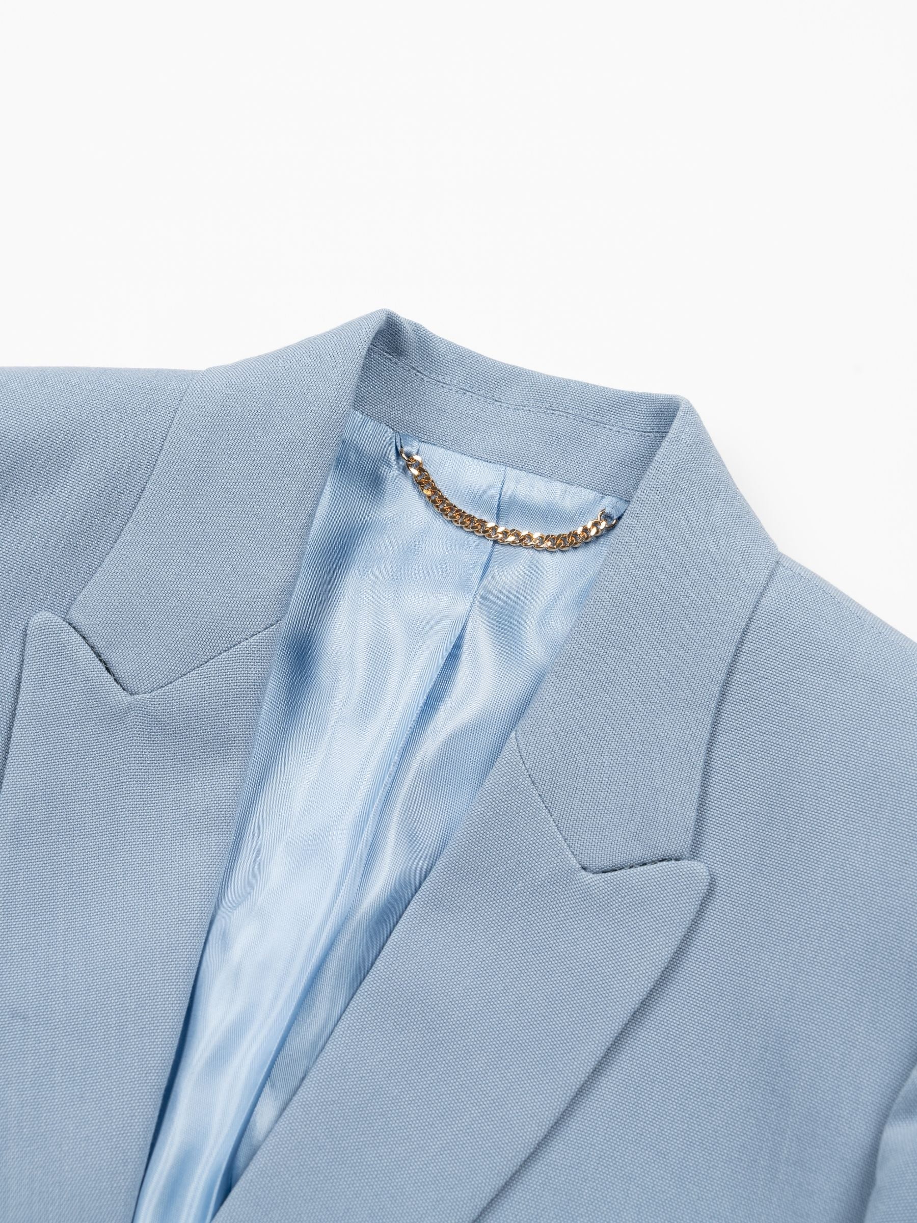 Victoria Beckham Tailored Jacket Ocean Mist