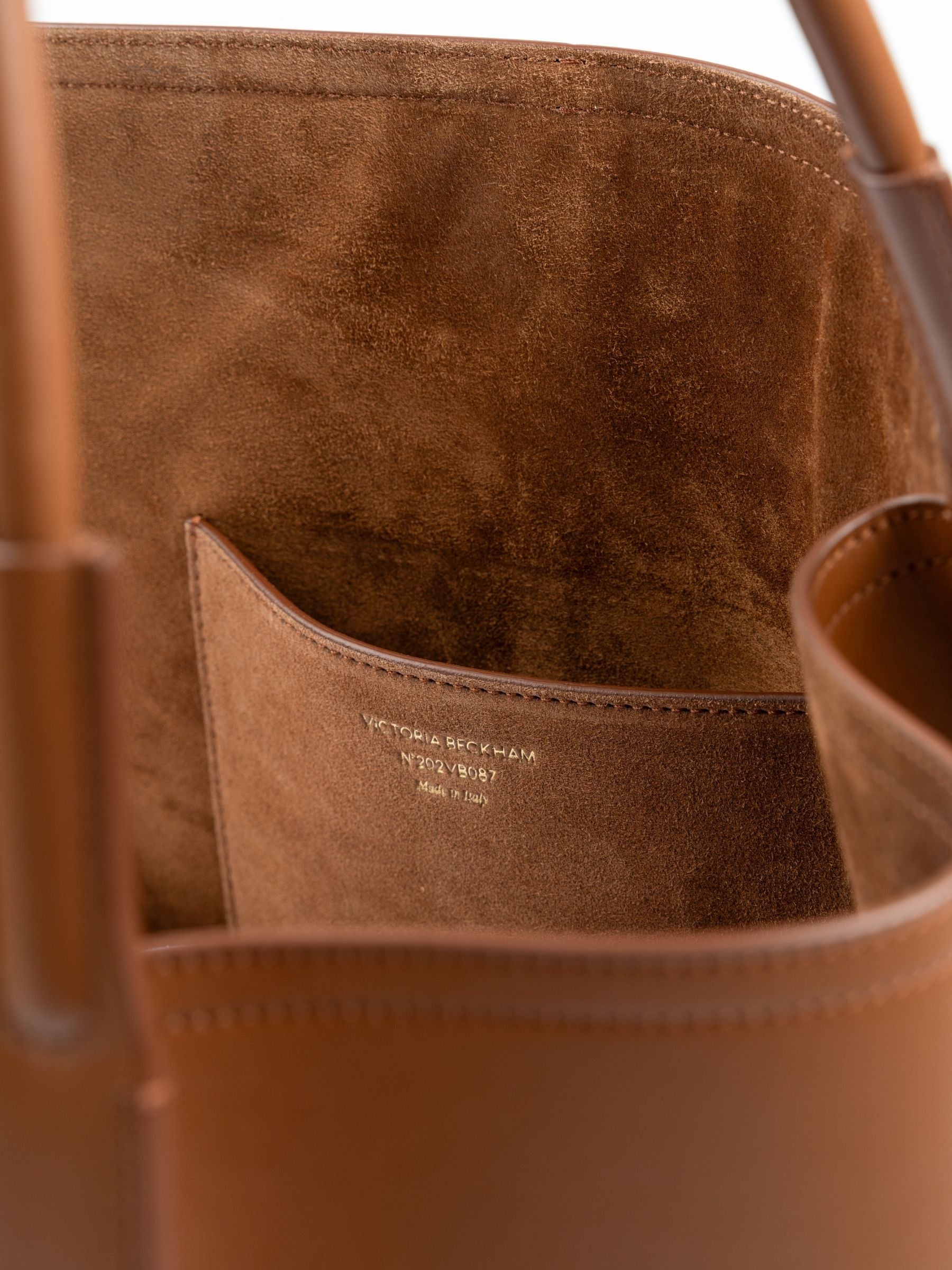 Victoria Beckham Victoria Tote Bag Dark Tan