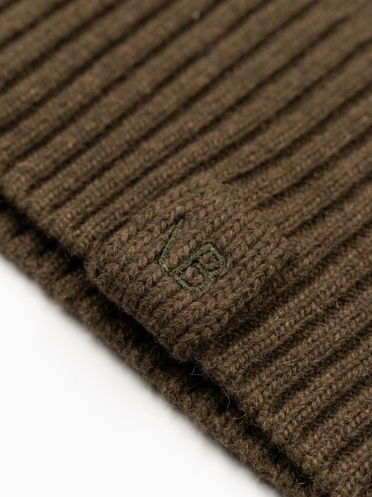 Victoria Beckham Wide Collar Zipped Jumper Marsh Green
