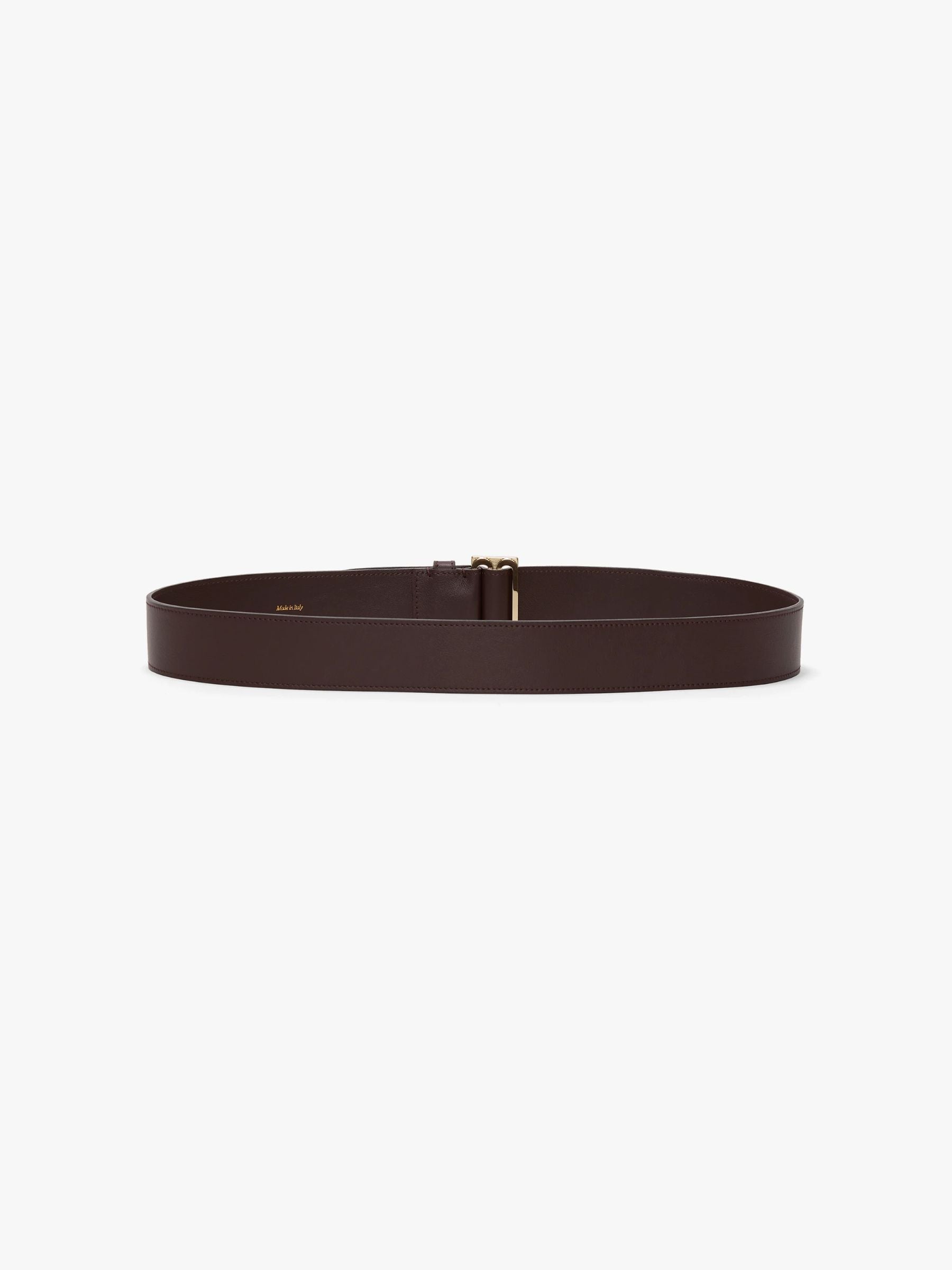 Victoria Beckham Tuxedo Belt Burgundy