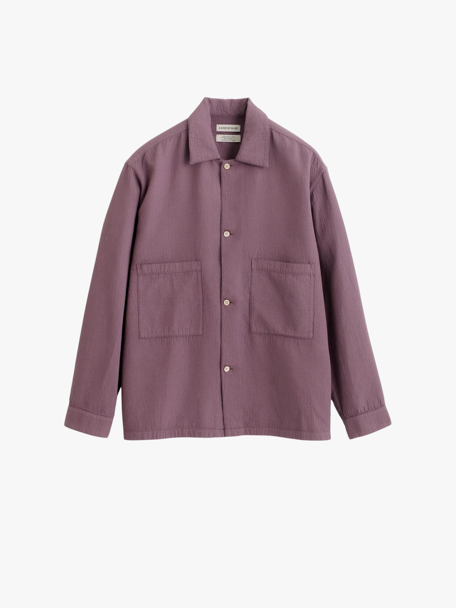 A Kind Of Guise Sayan Shirt Jacket Plum