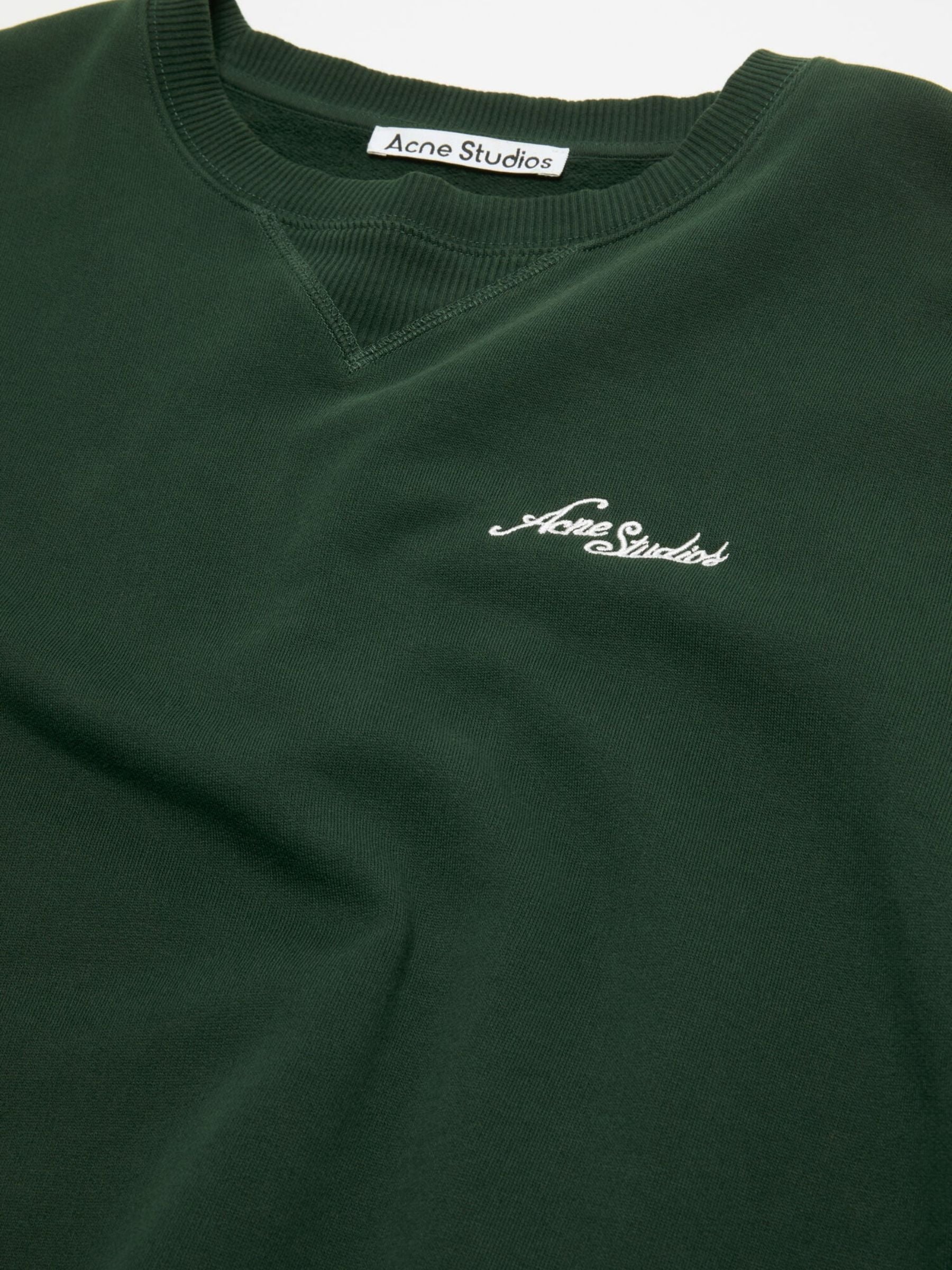 Acne Studios UX-SWEA000202 Sweatshirt Dark Green