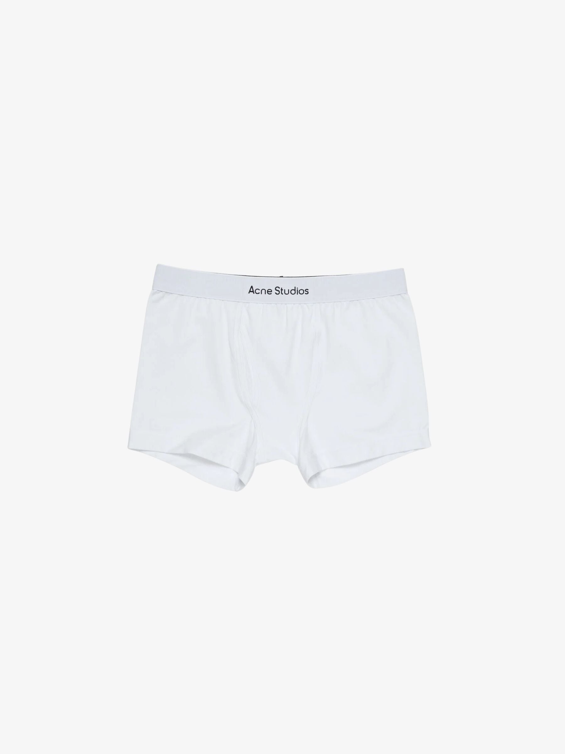 Acne Studios M Underwear Logo Boxers Optic White