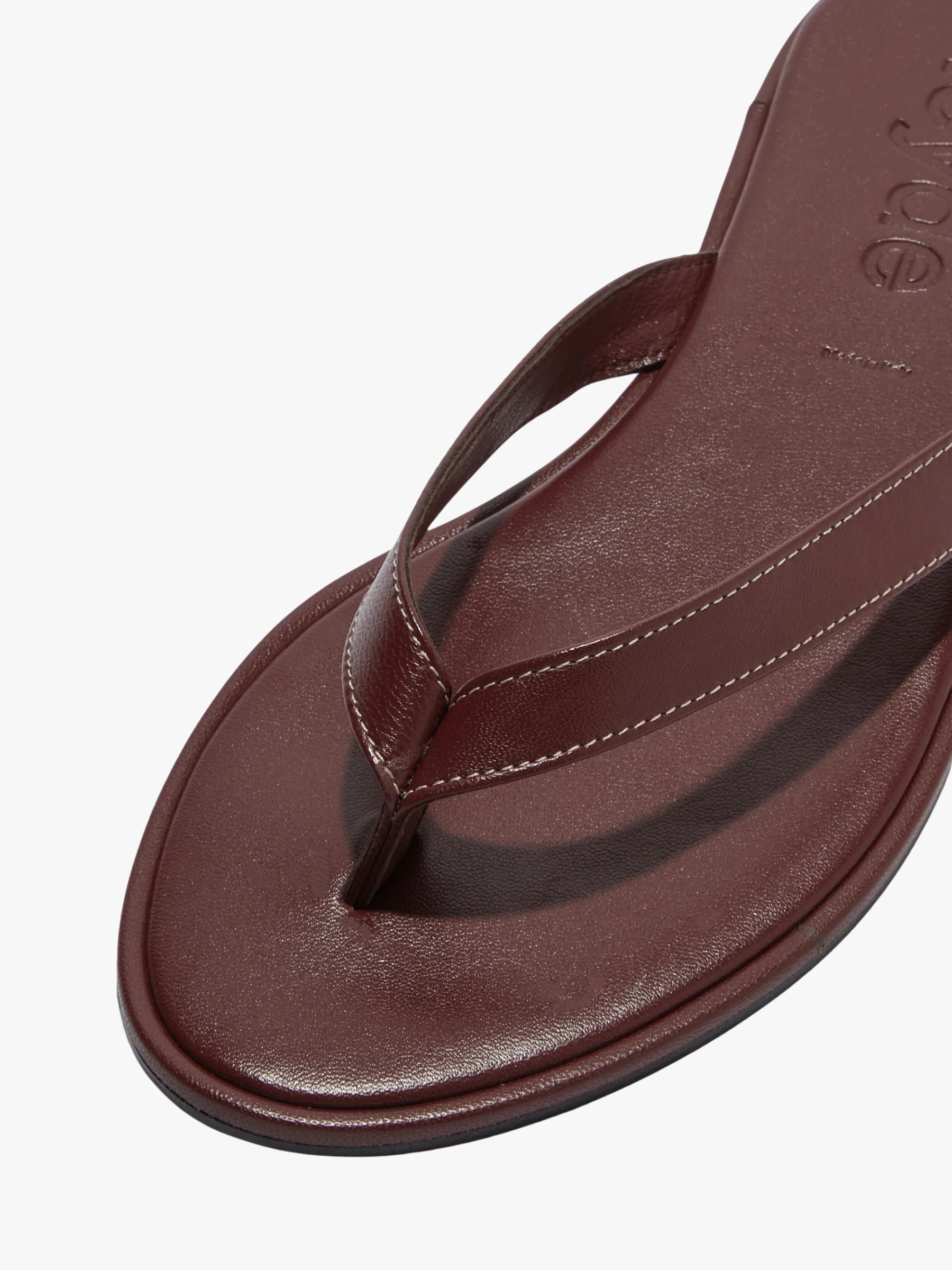 Aeyde Melody Flip Flop Nappa Leather Port