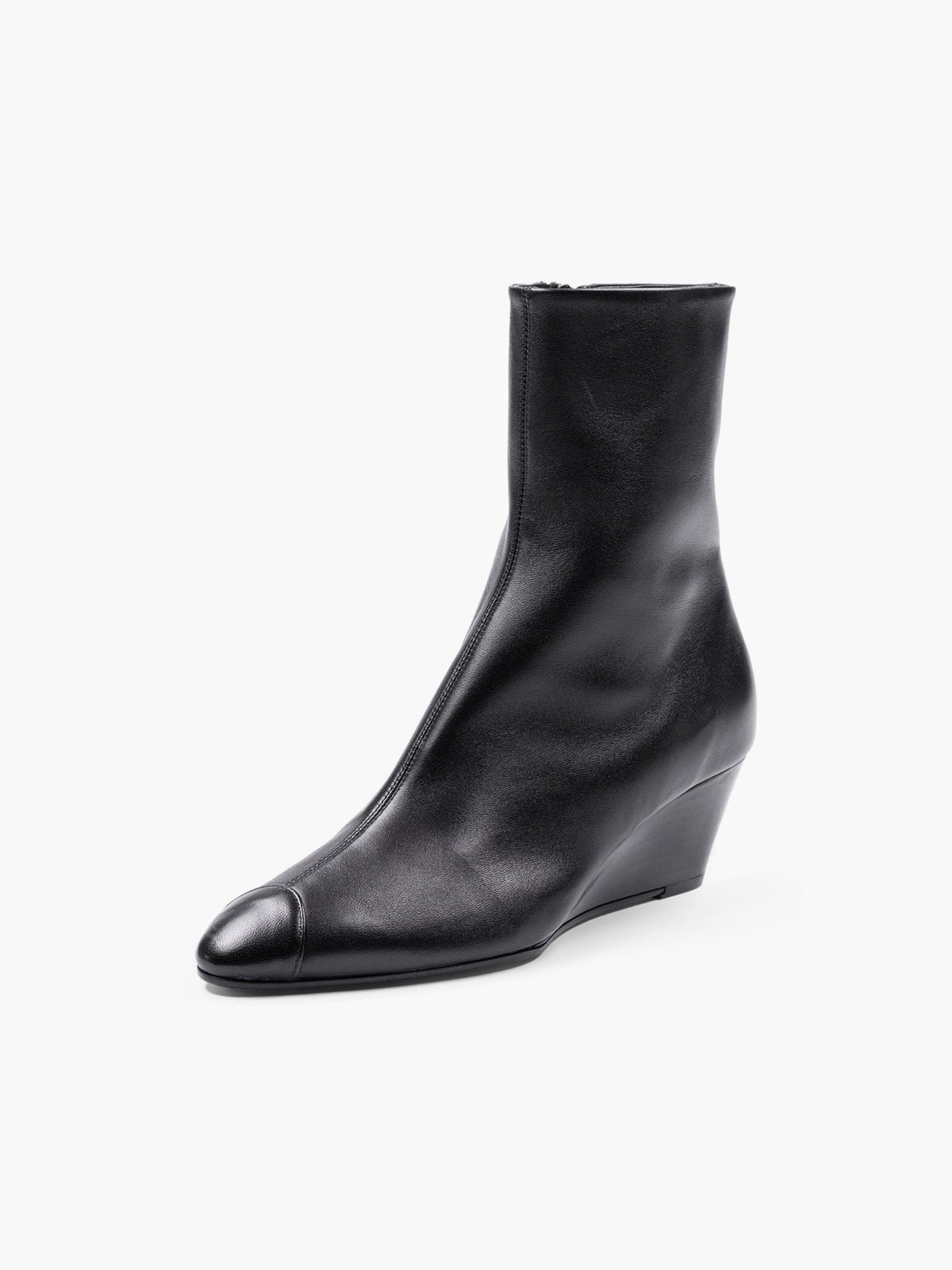 Aeyde Mia Cap Boots Leather Black