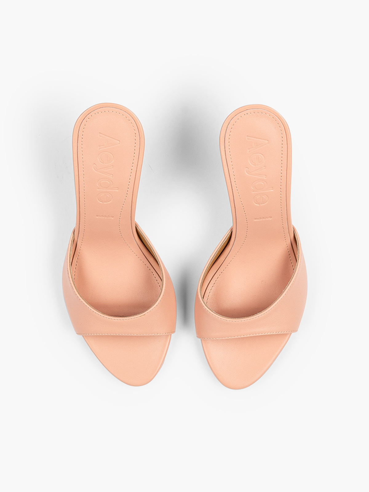 Aeyde Samia Nappa Leather Dusty Pink