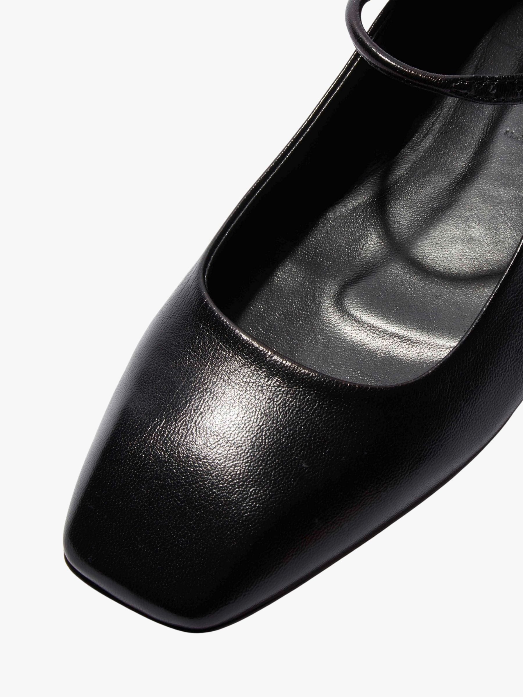 Aeyde Uma Eyelet Sandals Nappa Leather Black