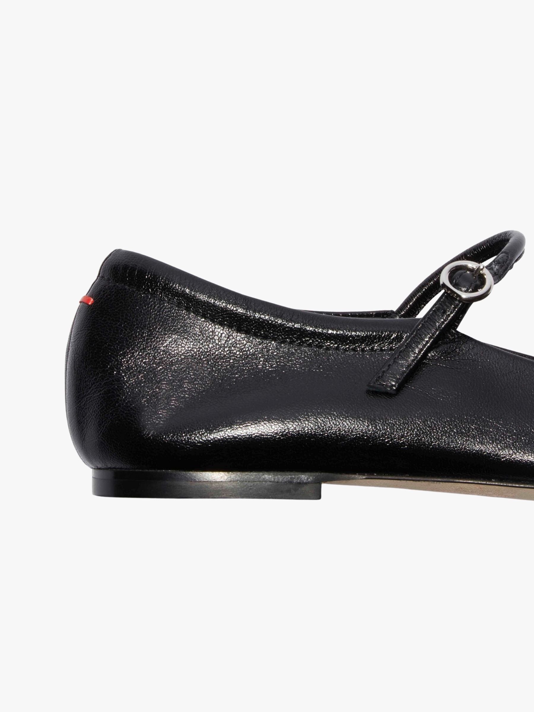 Aeyde Uma Eyelet Sandals Nappa Leather Black