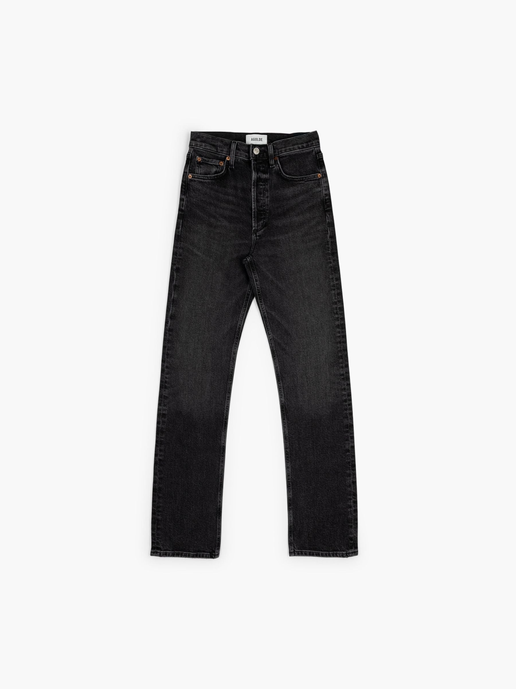 Agolde 90s Pinch Waist Long Denim Pants Radius