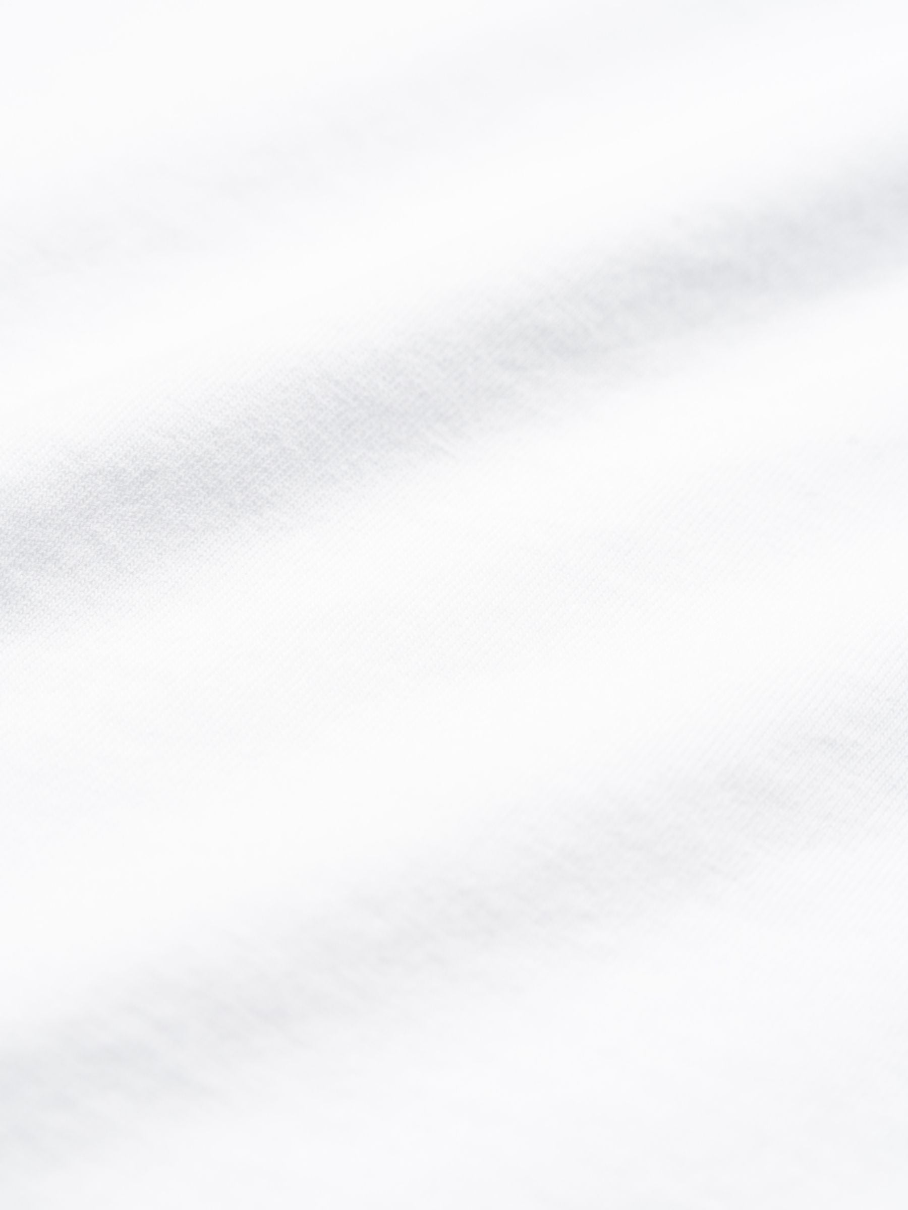 Agolde Adine Longline Sleeve Tee White