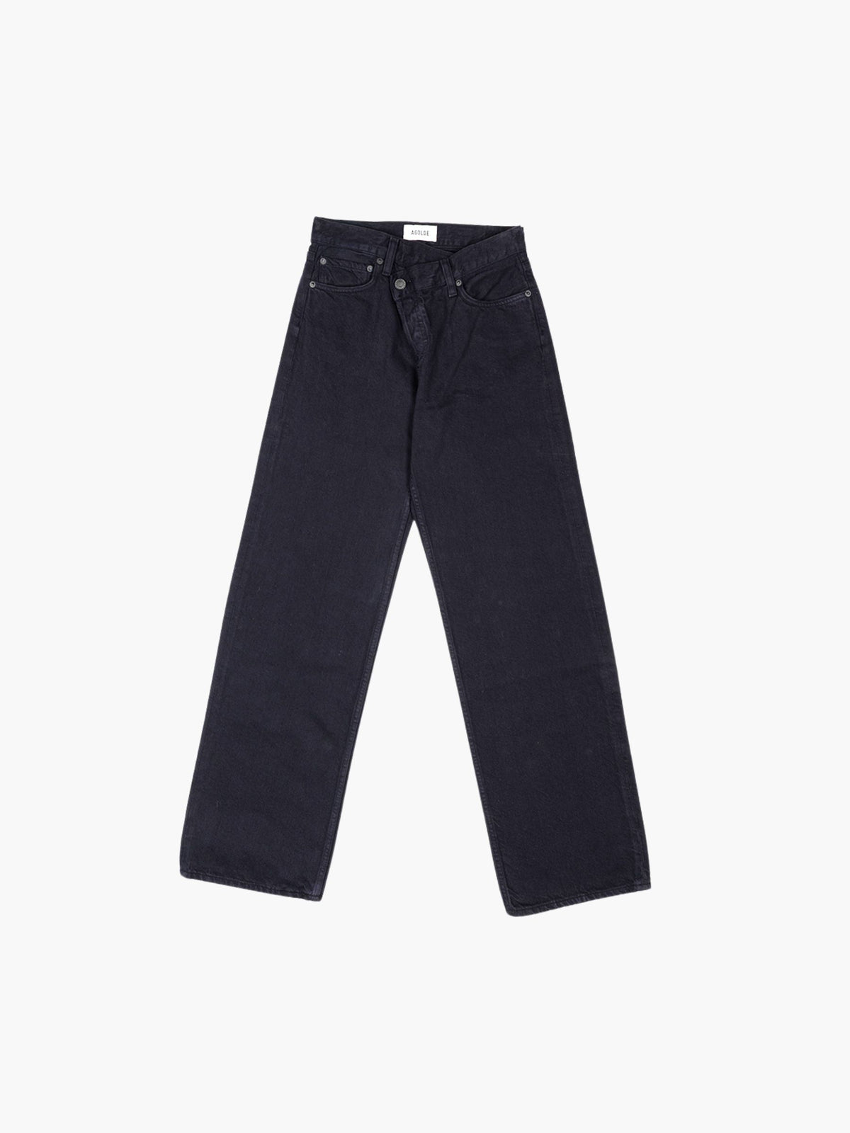 Agolde Arc Criss Cross Jean Obscura