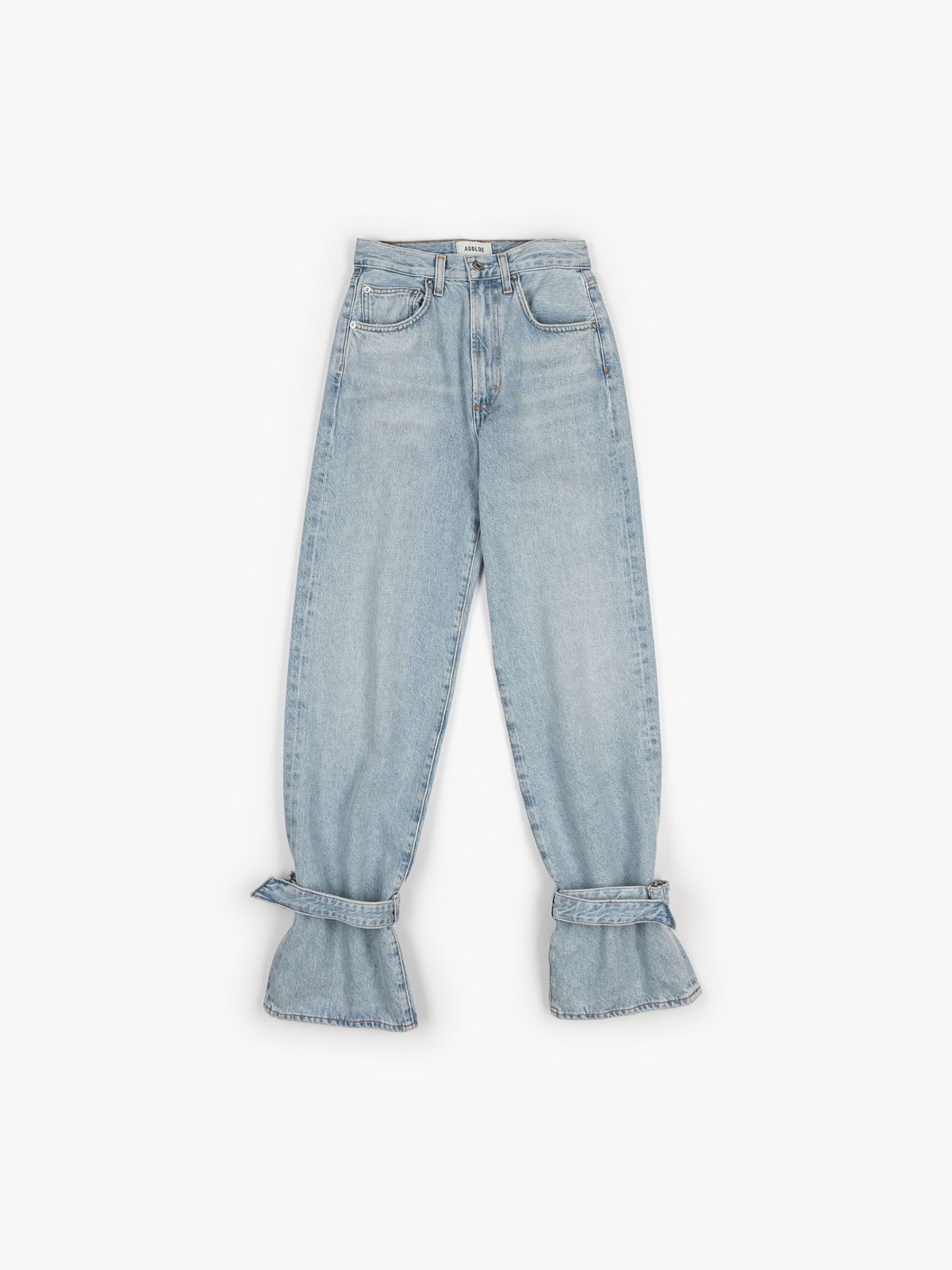 Agolde Cinched Hem Loose Taper Jeans Pants Custom