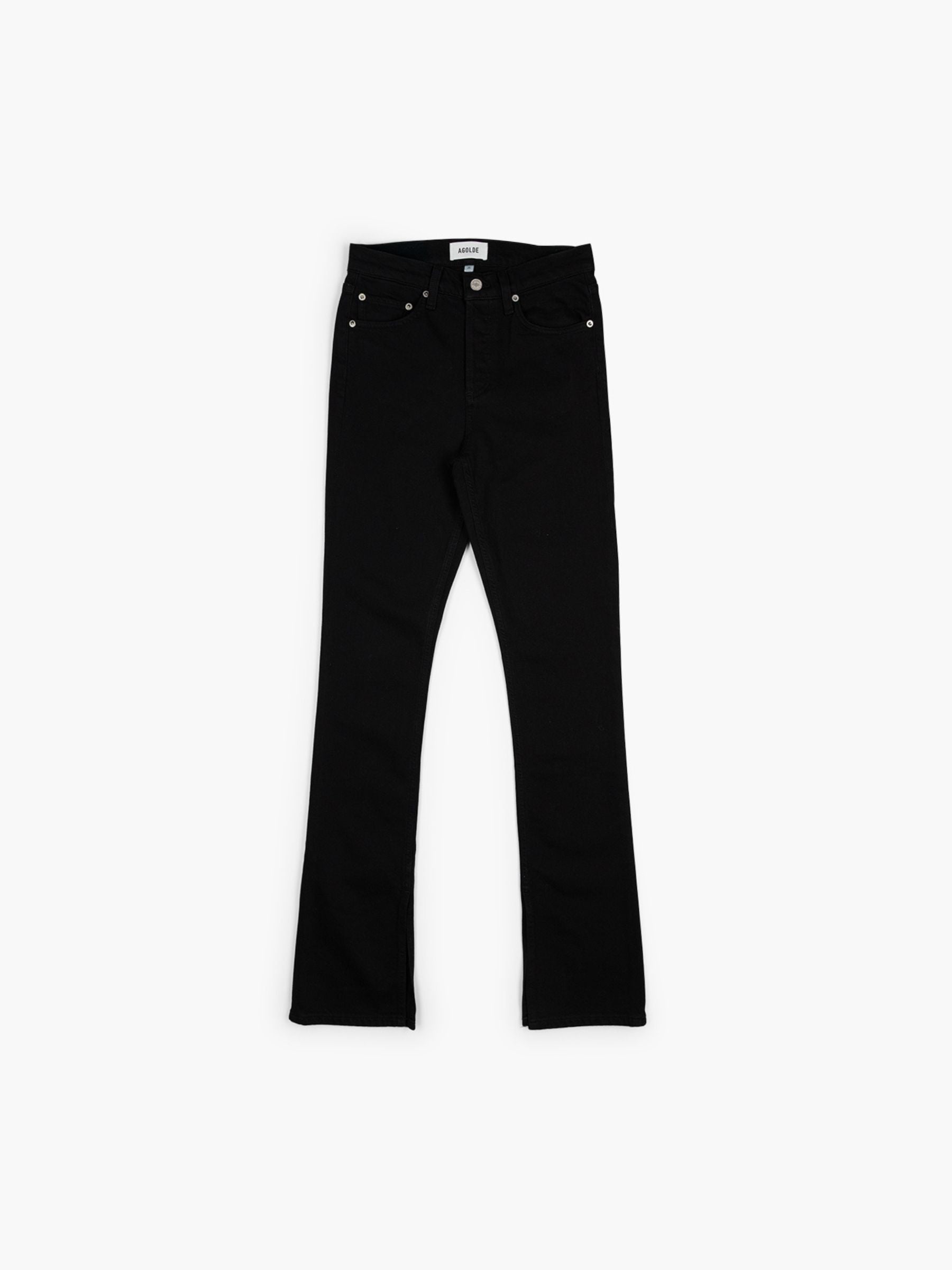 Agolde Ingram Split Skinny Denim Pants Immersion