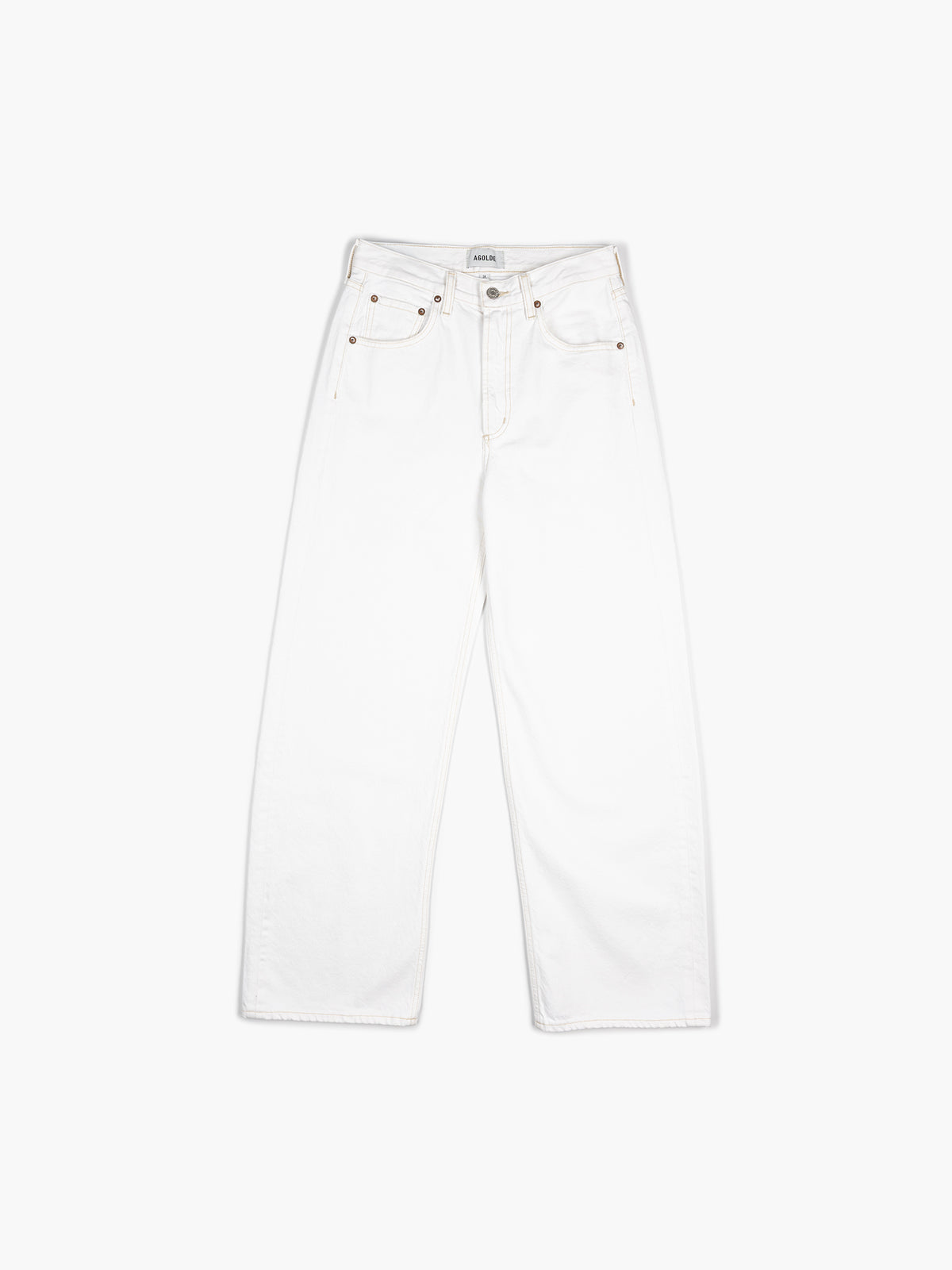 Agolde Low Curve Jean Denim Pants Milkshake