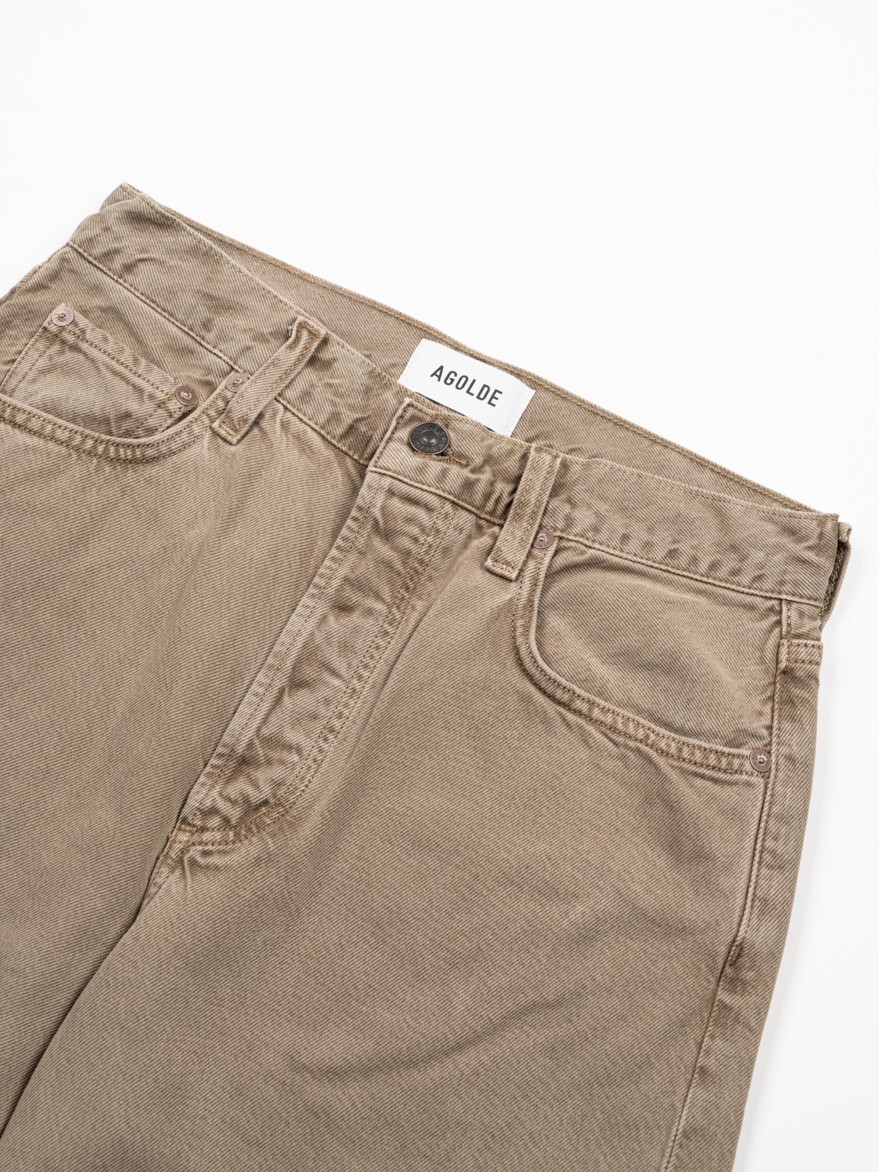 Agolde Low Slung Baggy Pants Trail