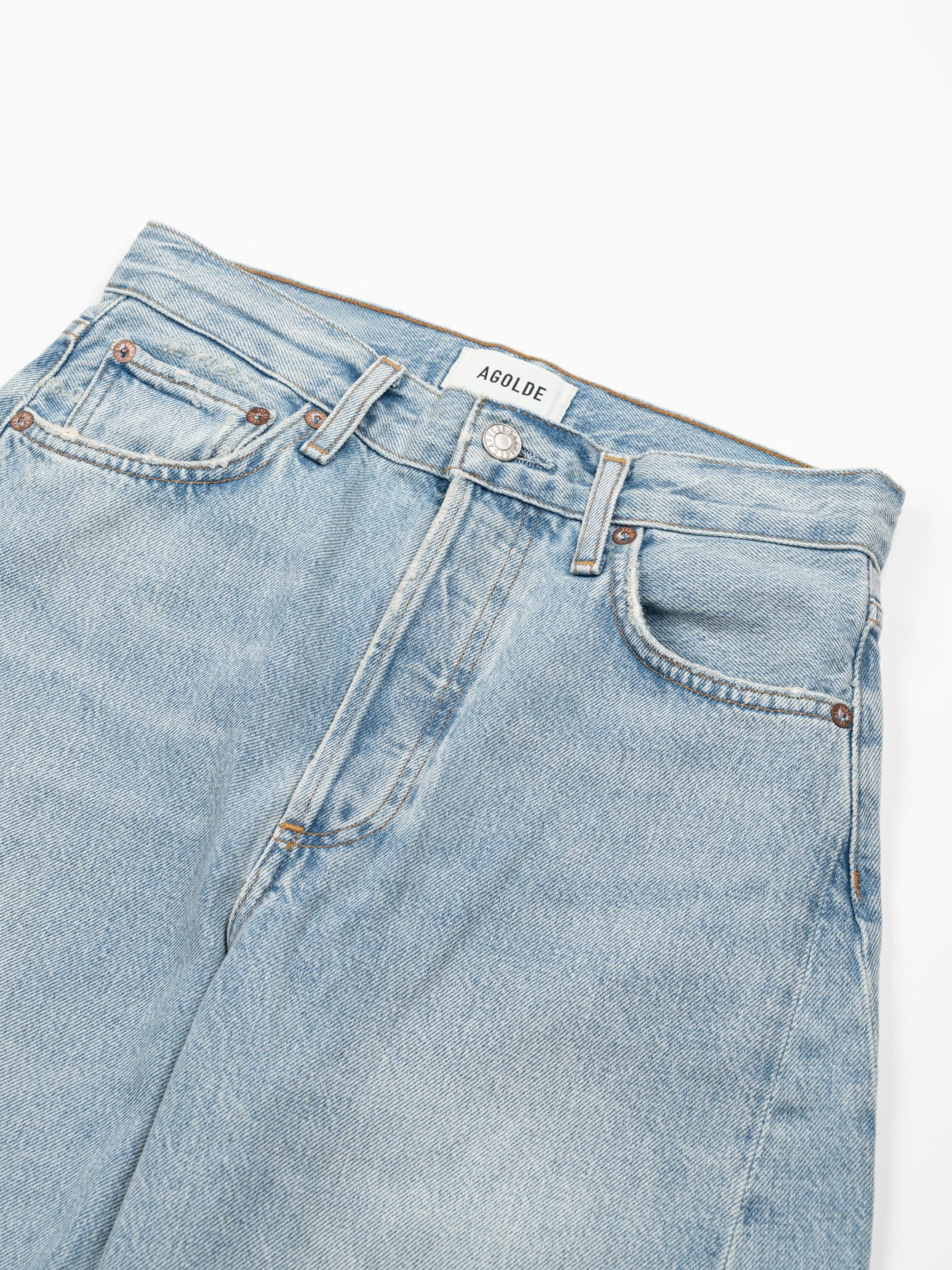 Agolde Luna Pieced Jean Addition
