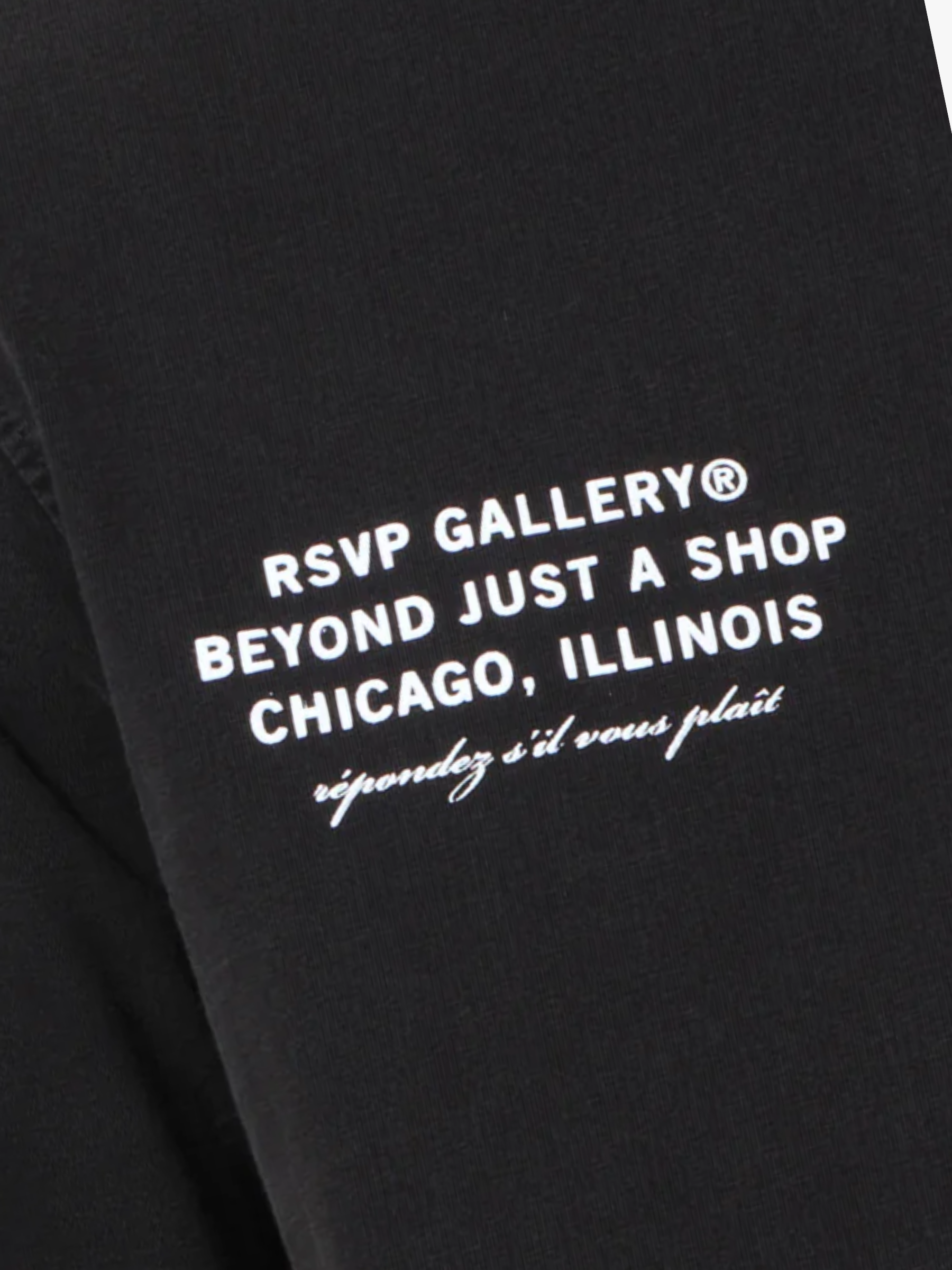 Agolde x RSVP Block RSVP Tee Marker Dark Grey