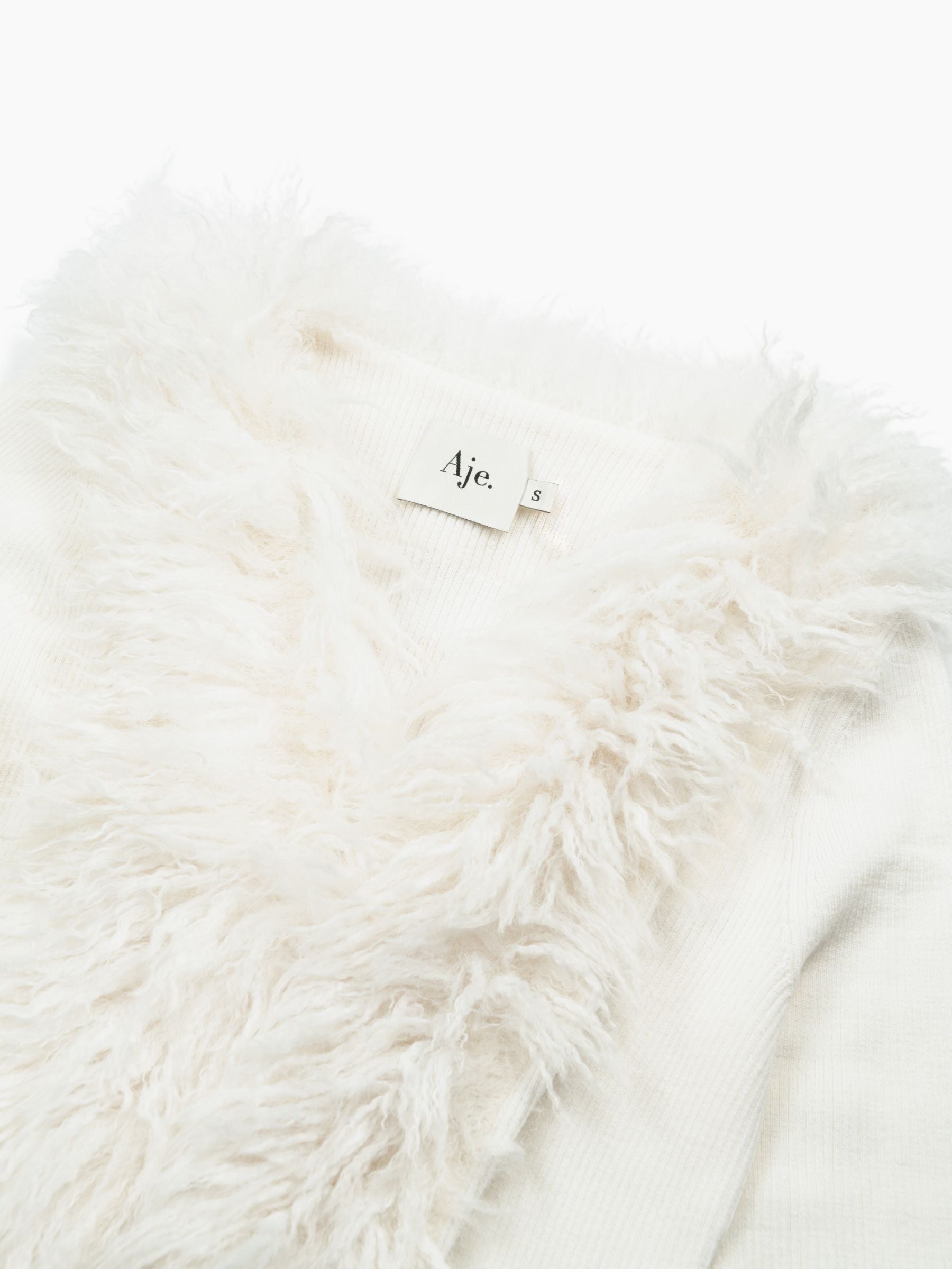 Aje Province Cardigan Ivory