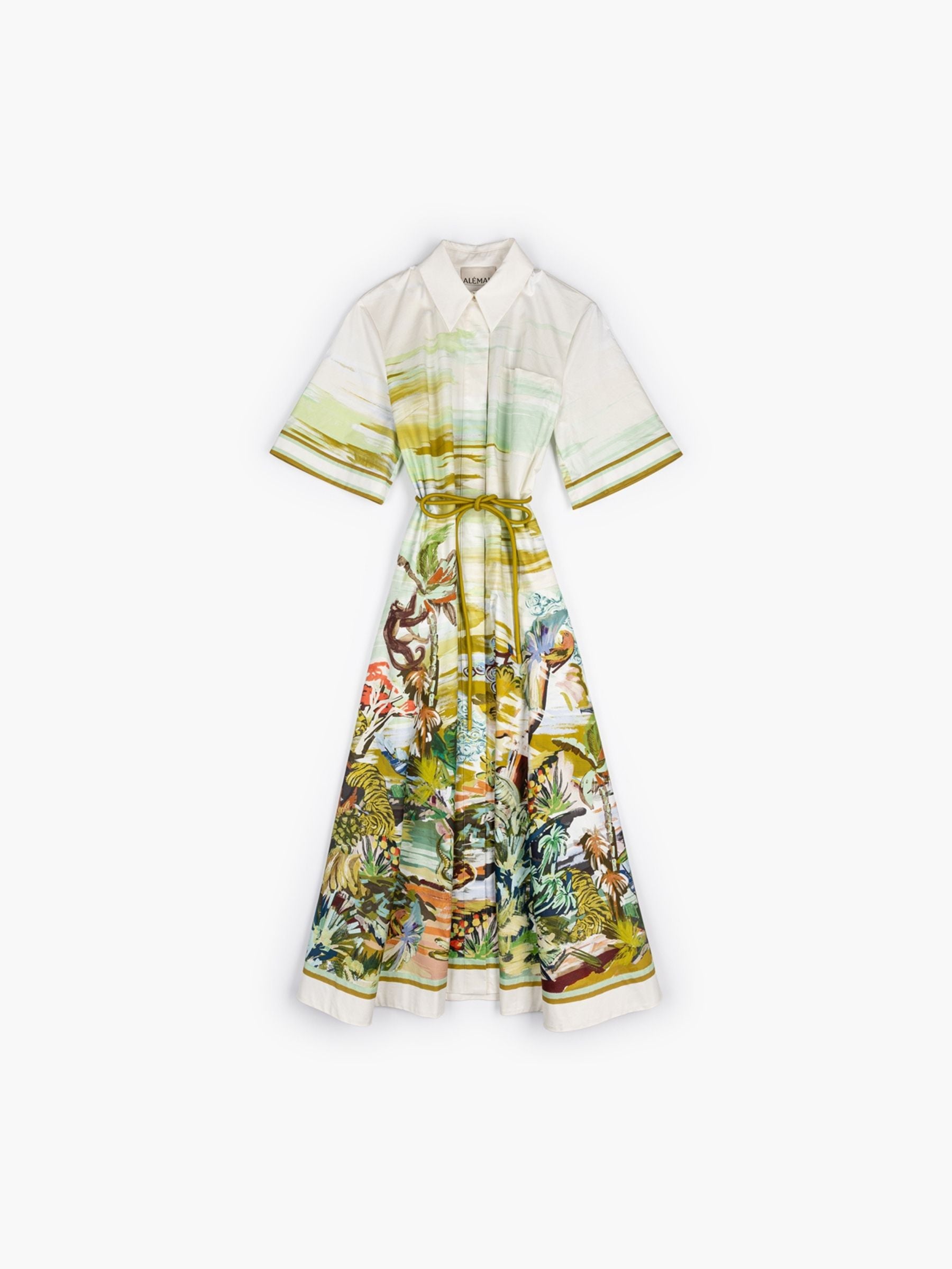 Alemais Jungle Boogie Shirtdress Multi