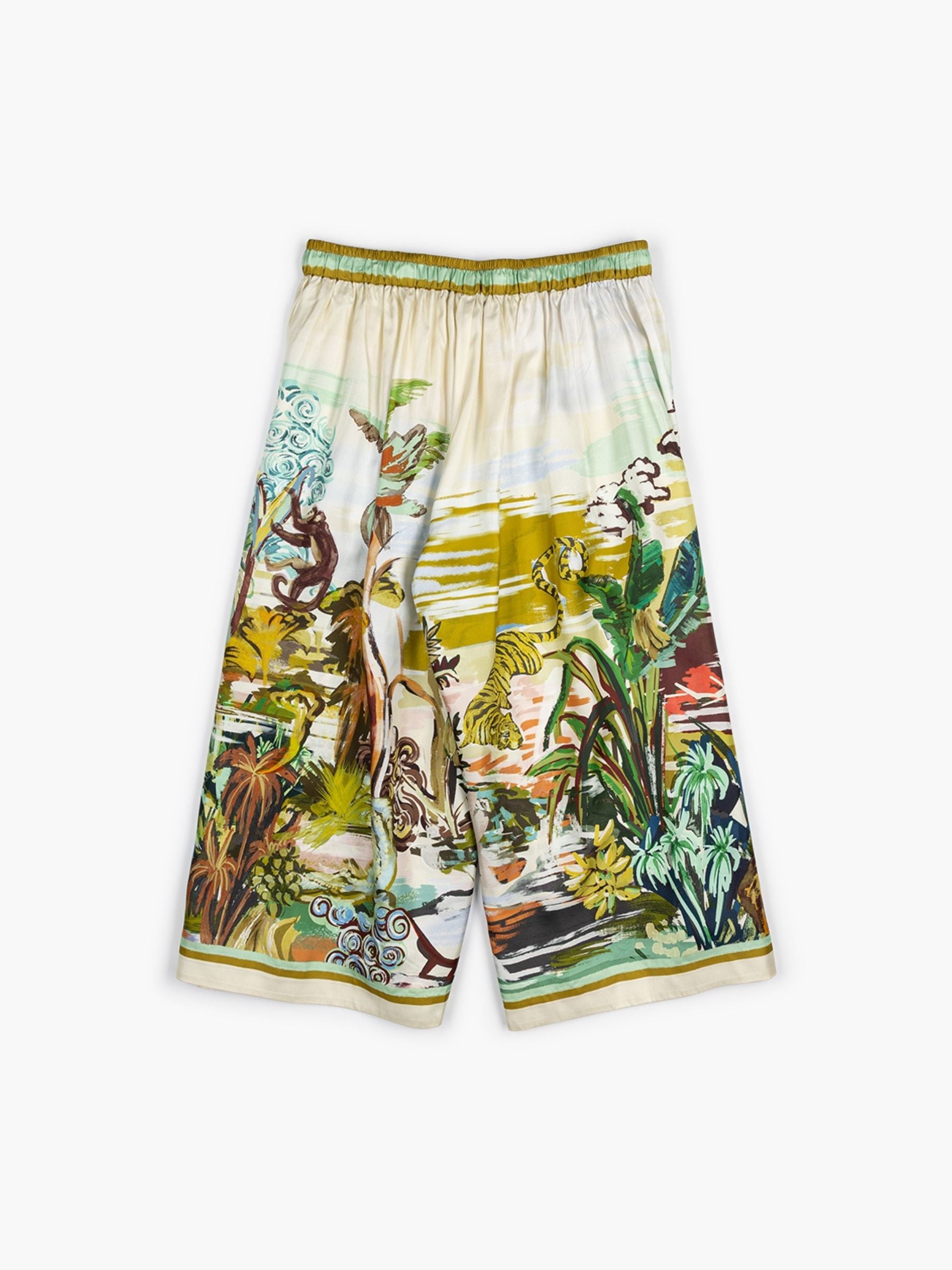 Alemais Jungle Boogie Silk Culotte Multi